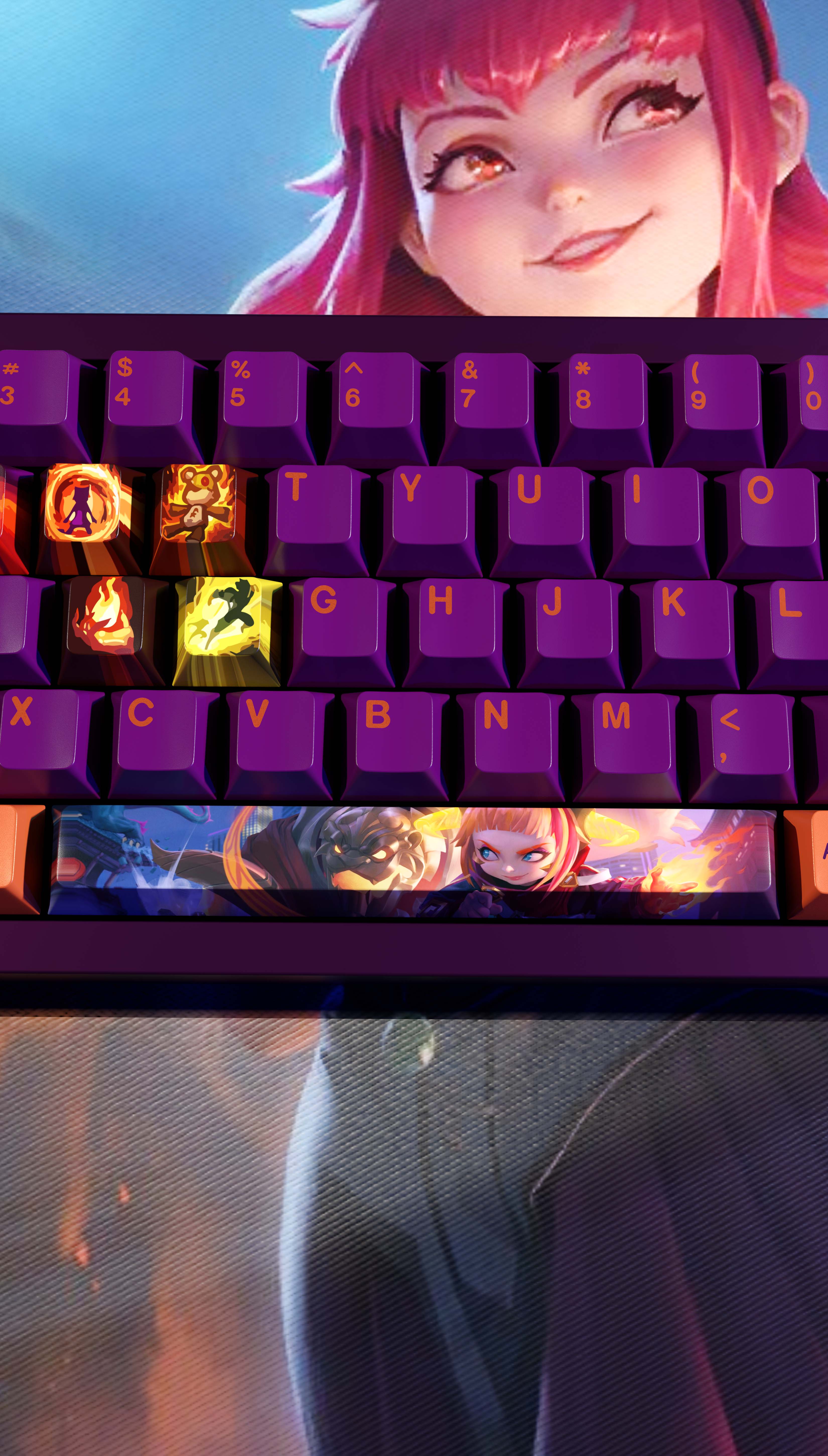 SPECIAL EDITION LEAGUE OF LEGENDS ANNIE KEYCAPS