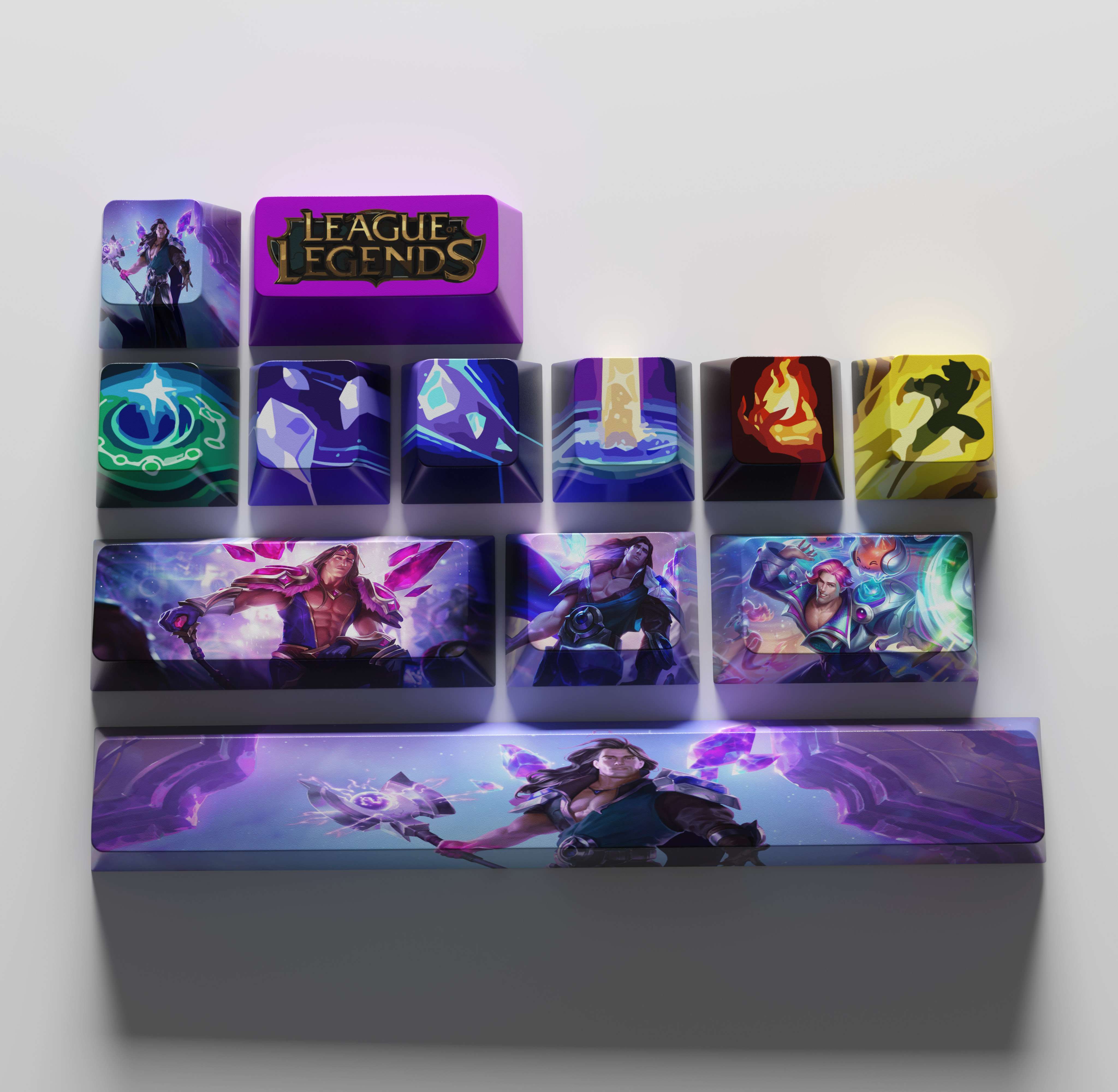 SPECIAL EDITION LEAGUE OF LEGENDS TARIC KEYCAPS