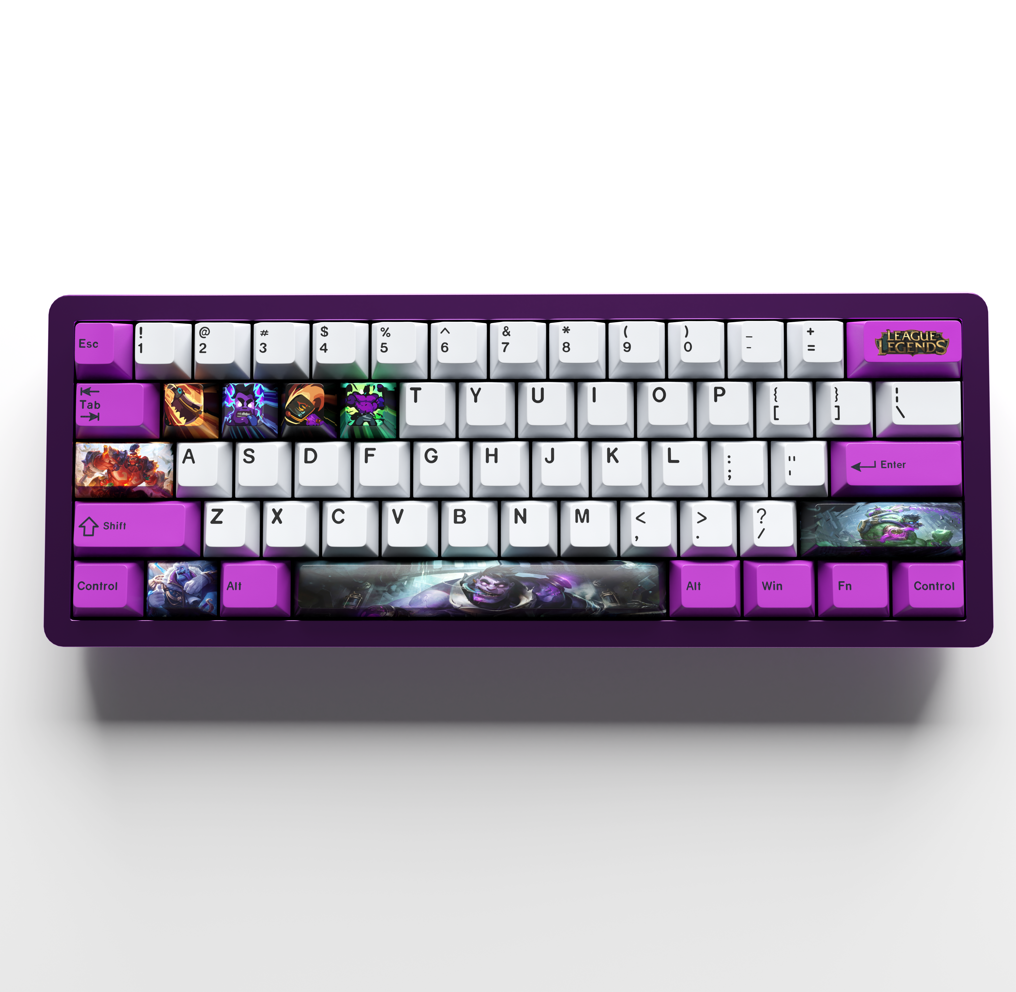 special edition League of Legends dr mundo Keycaps