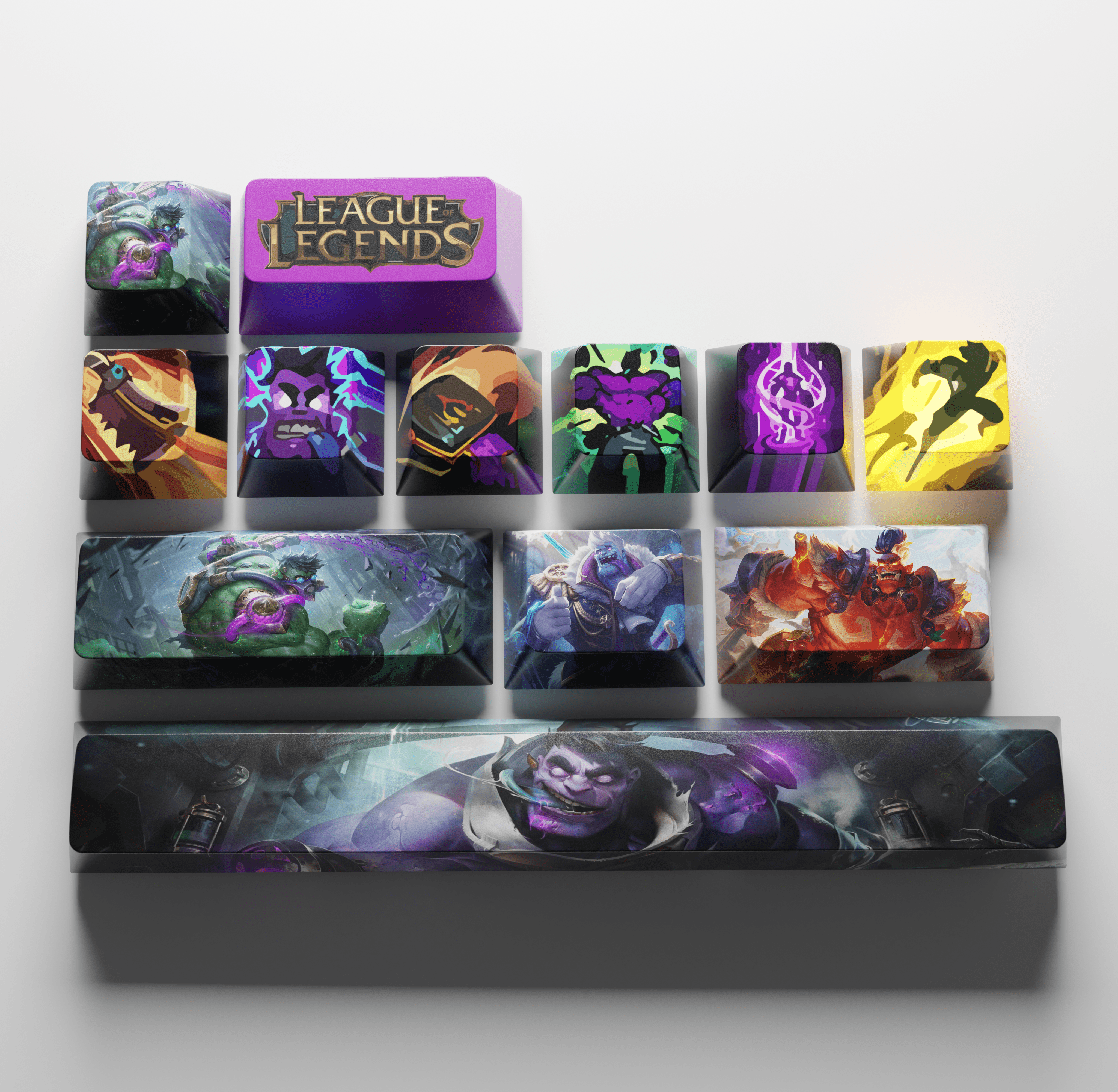 special edition League of Legends dr mundo Keycaps