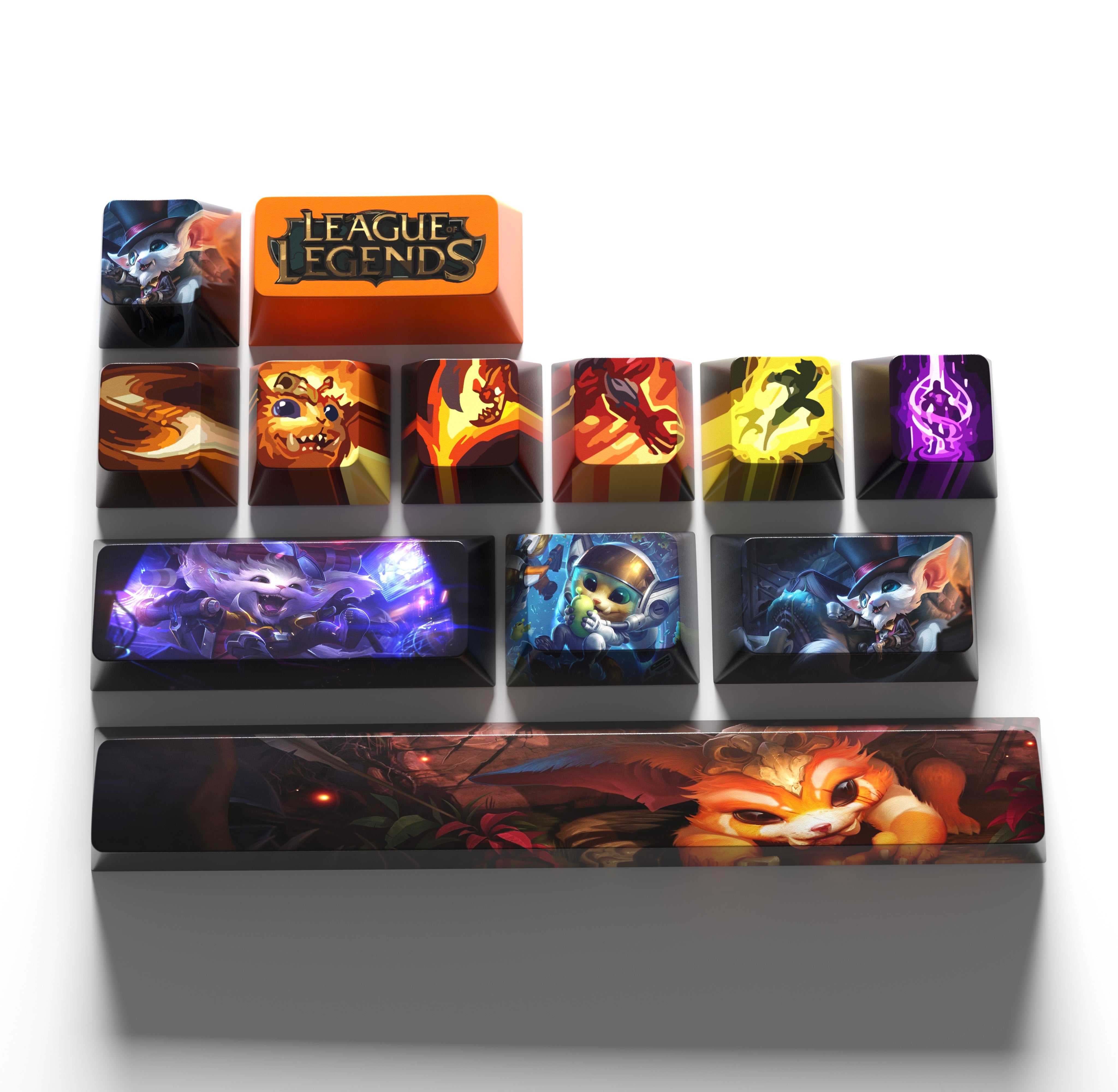 SPECIAL EDITION LEAGUE OF LEGENDS GANR KEYCAPS