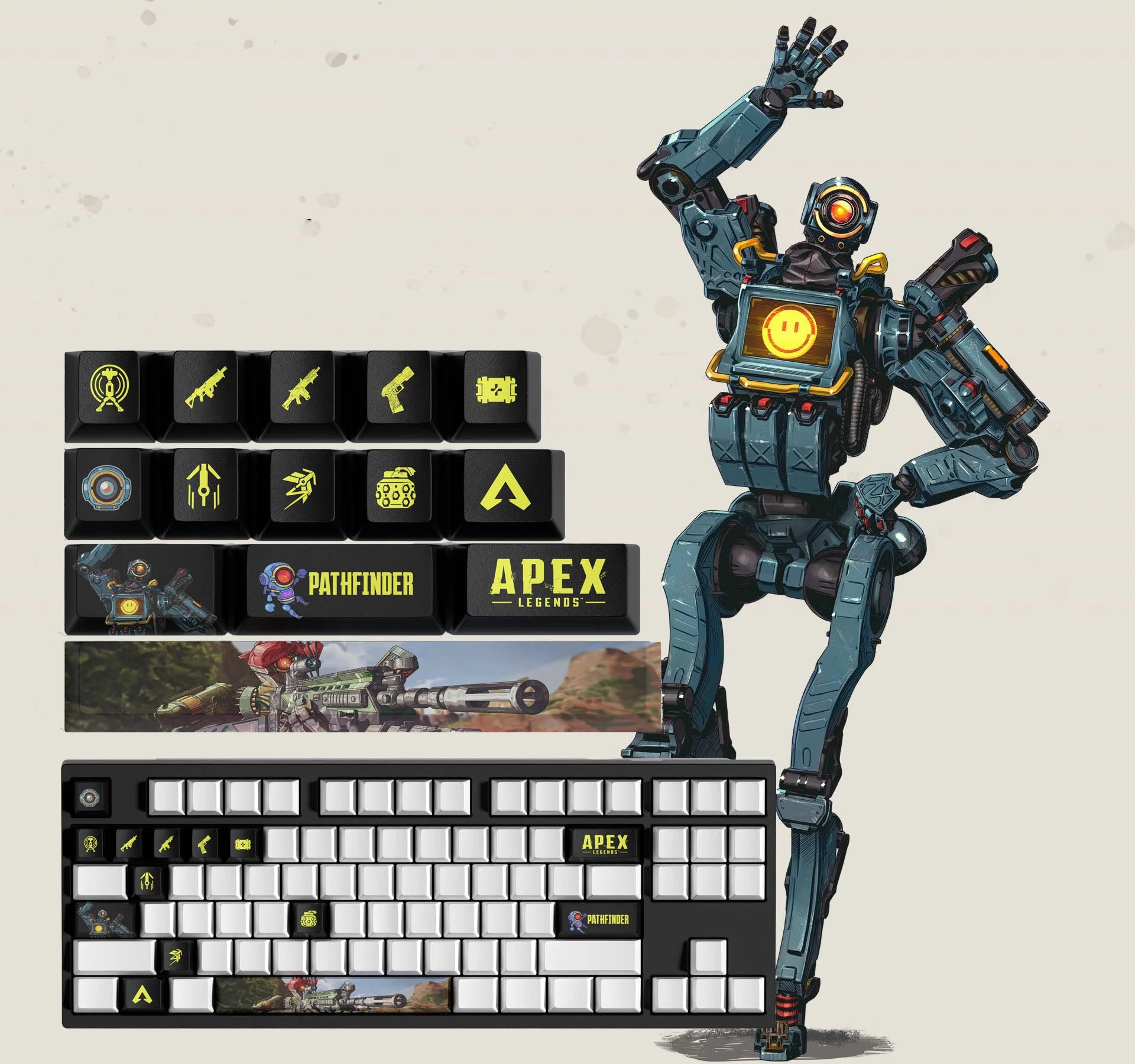 Apex Legends PATHFINDER 14KEYCAPS