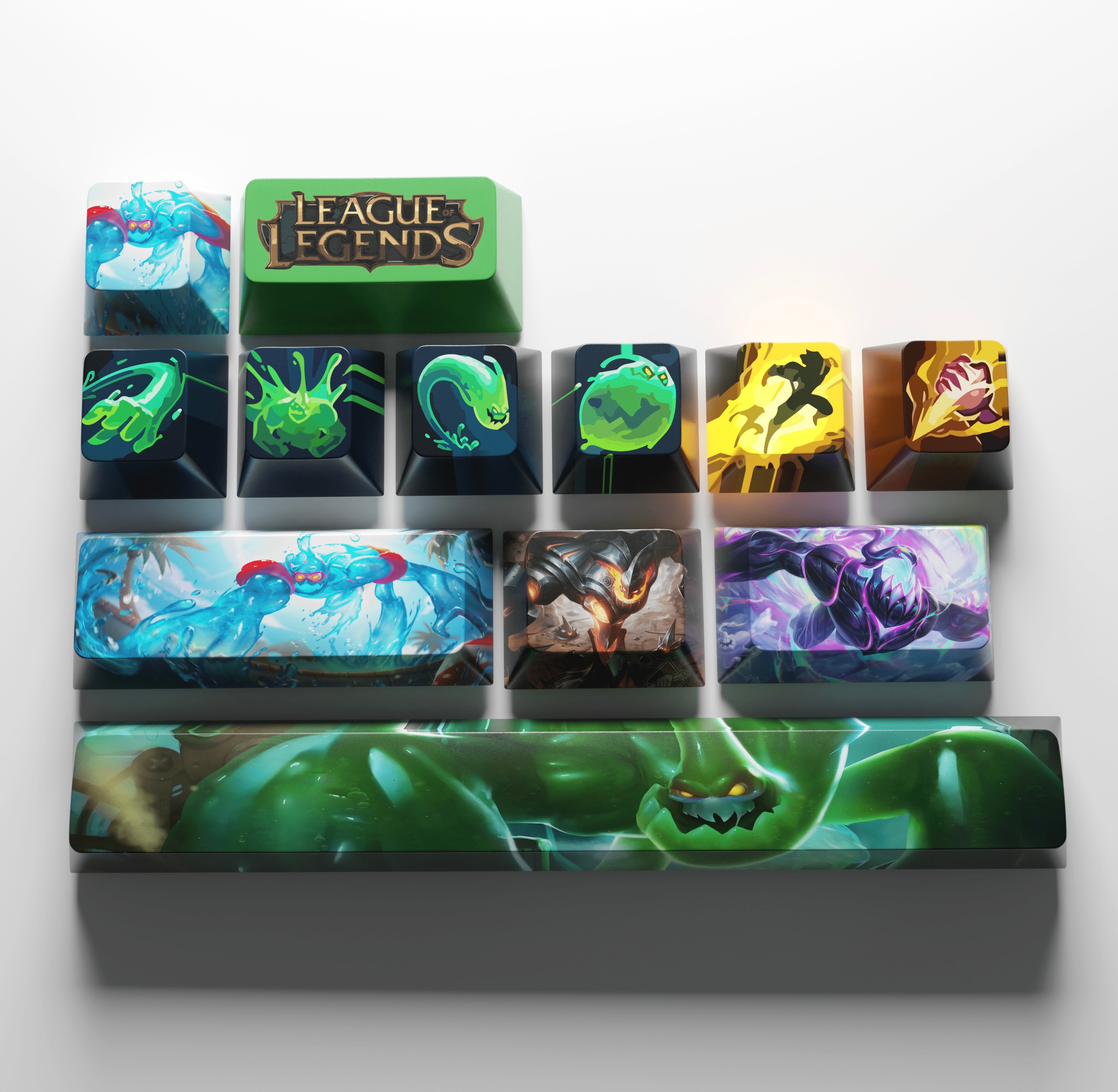 SPECIAL EDITION LEAGUE OF LEGENDS Zac KEYCAPS