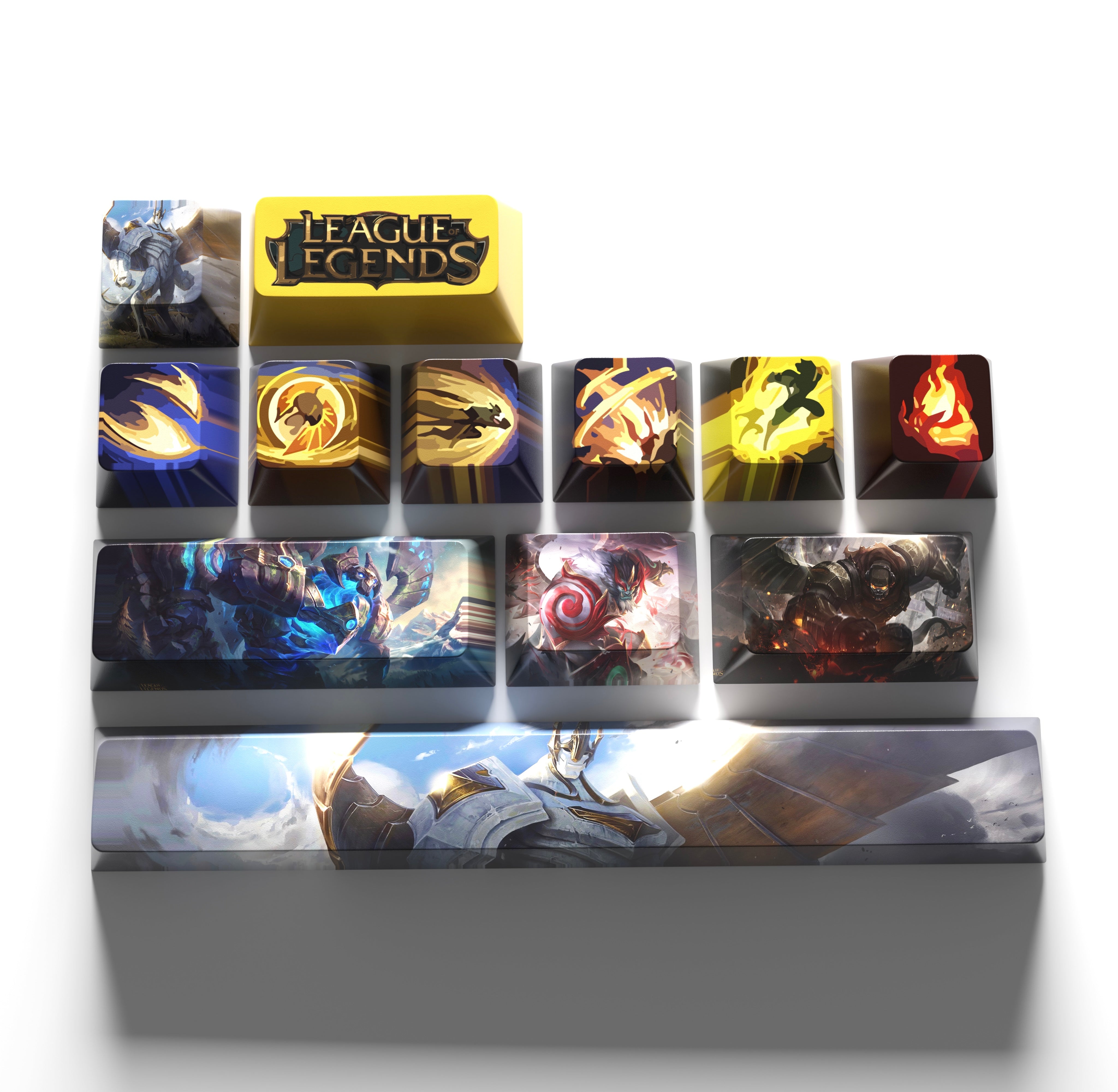 SPECIAL EDITION LEAGUE OF LEGENDS GALIO KEYCAPS