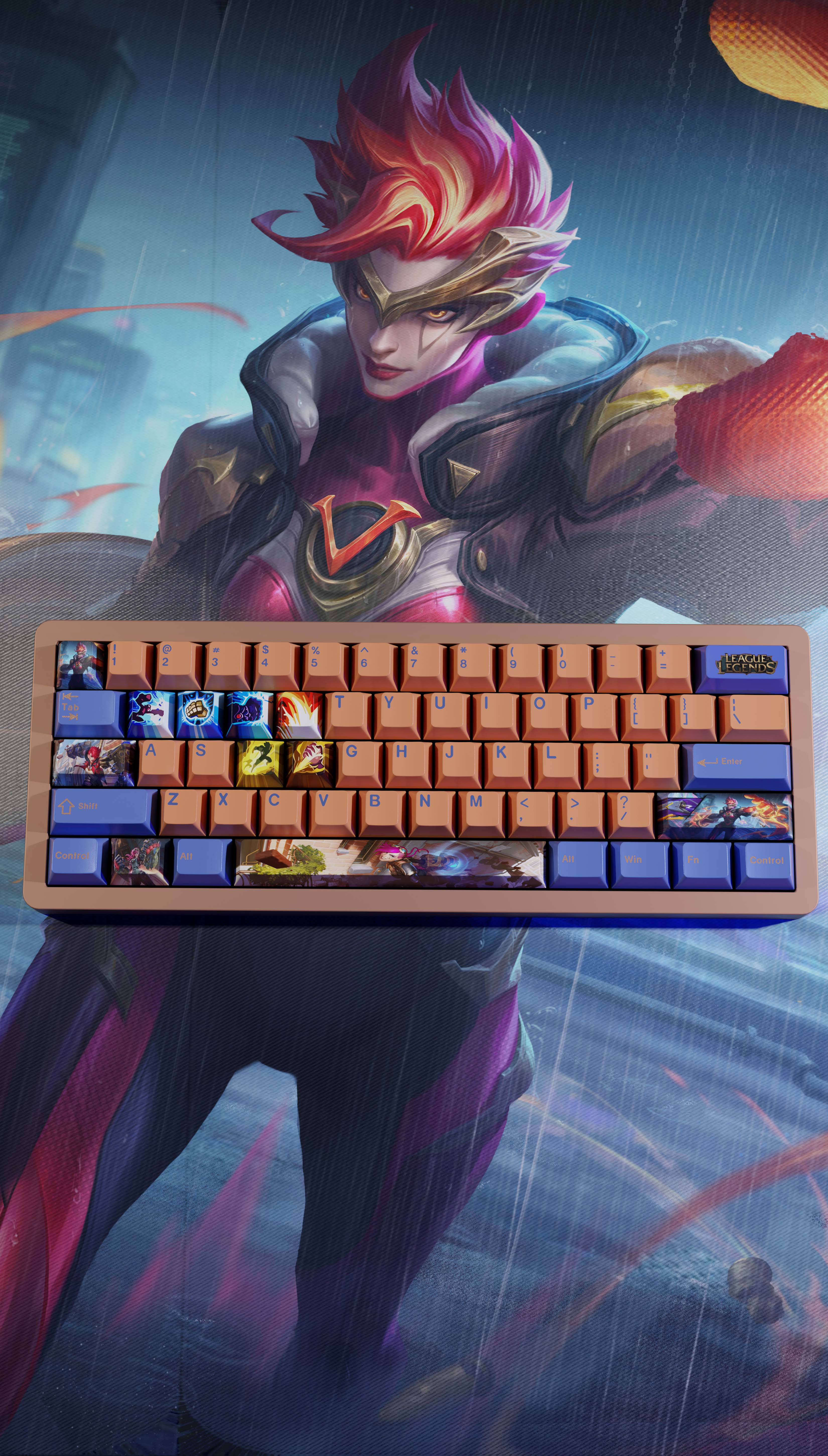 SPECIAL EDITION LEAGUE OF LEGENDS VI  KEYCAPS