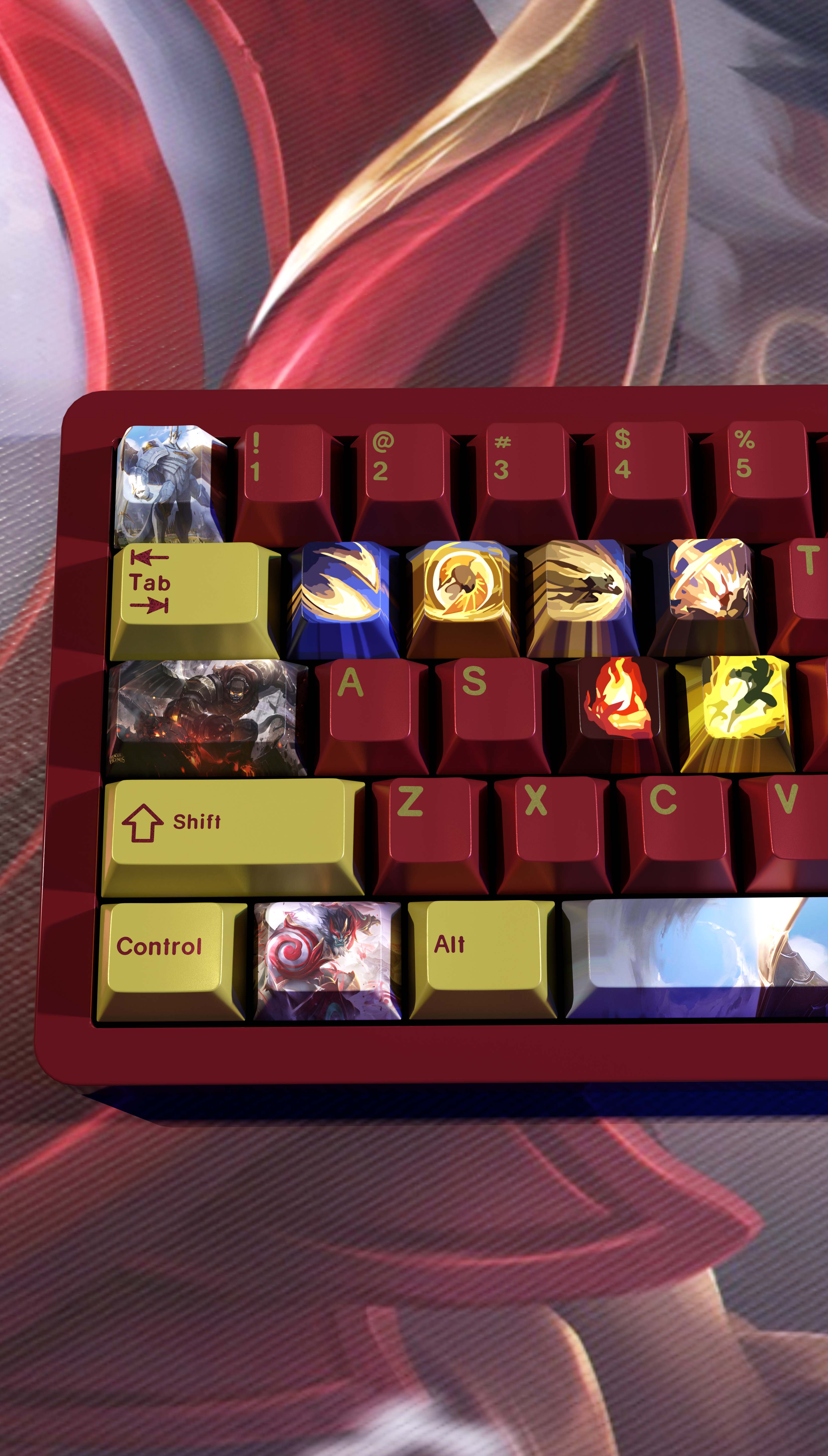 SPECIAL EDITION LEAGUE OF LEGENDS GALIO KEYCAPS