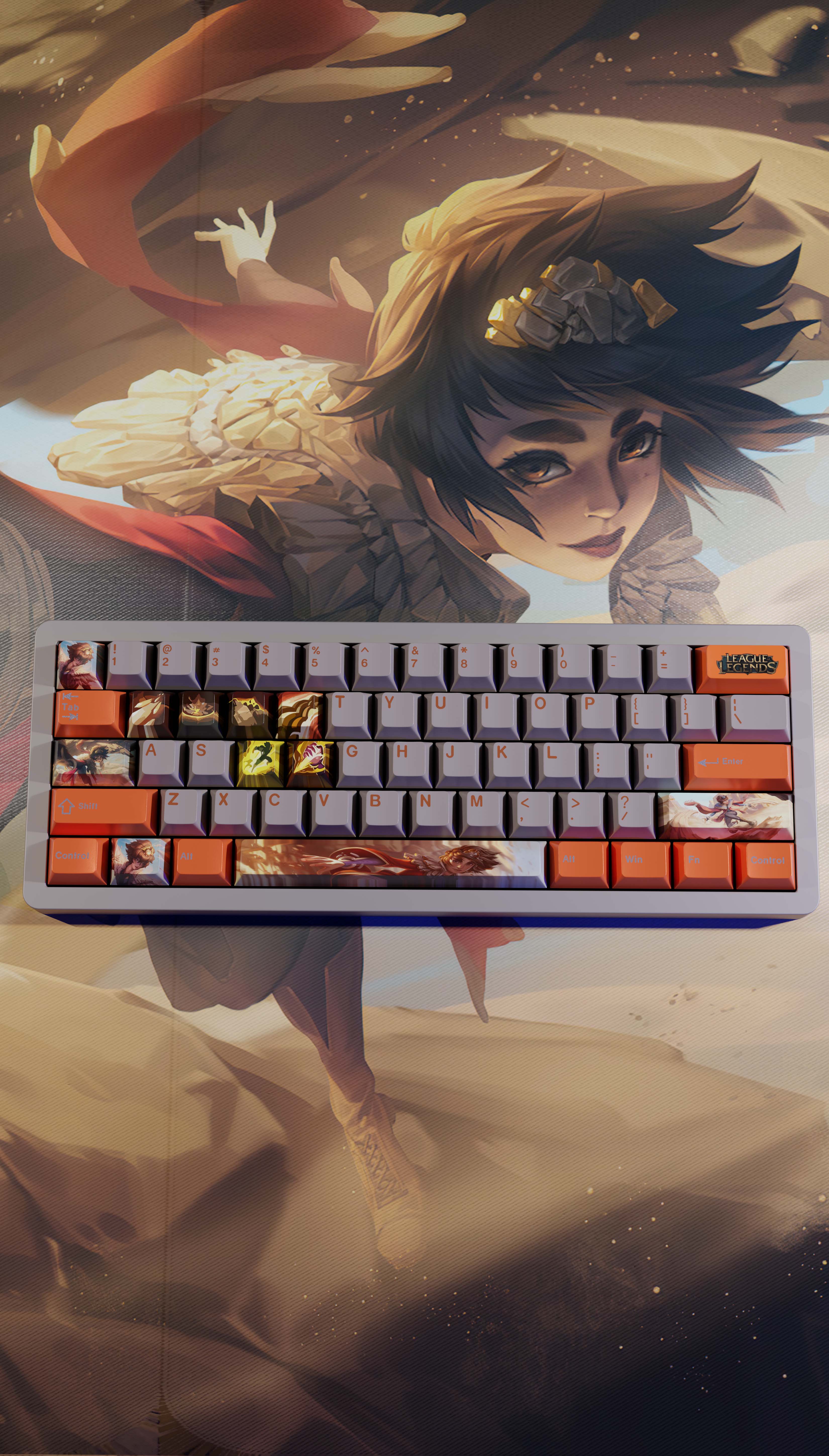 SPECIAL EDITION LEAGUE OF LEGENDS TALIYAH  KEYCAPS