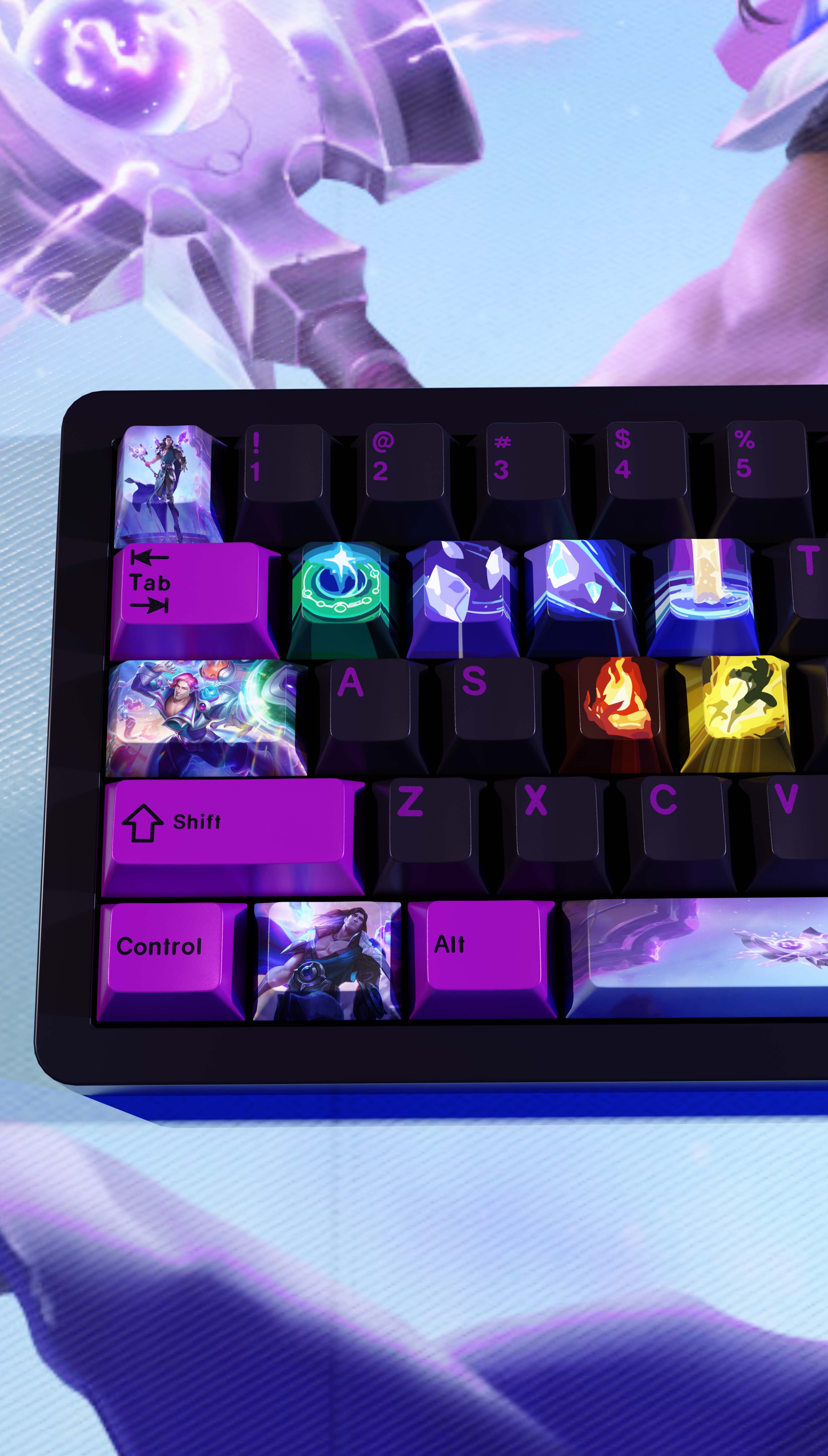 SPECIAL EDITION LEAGUE OF LEGENDS TARIC KEYCAPS