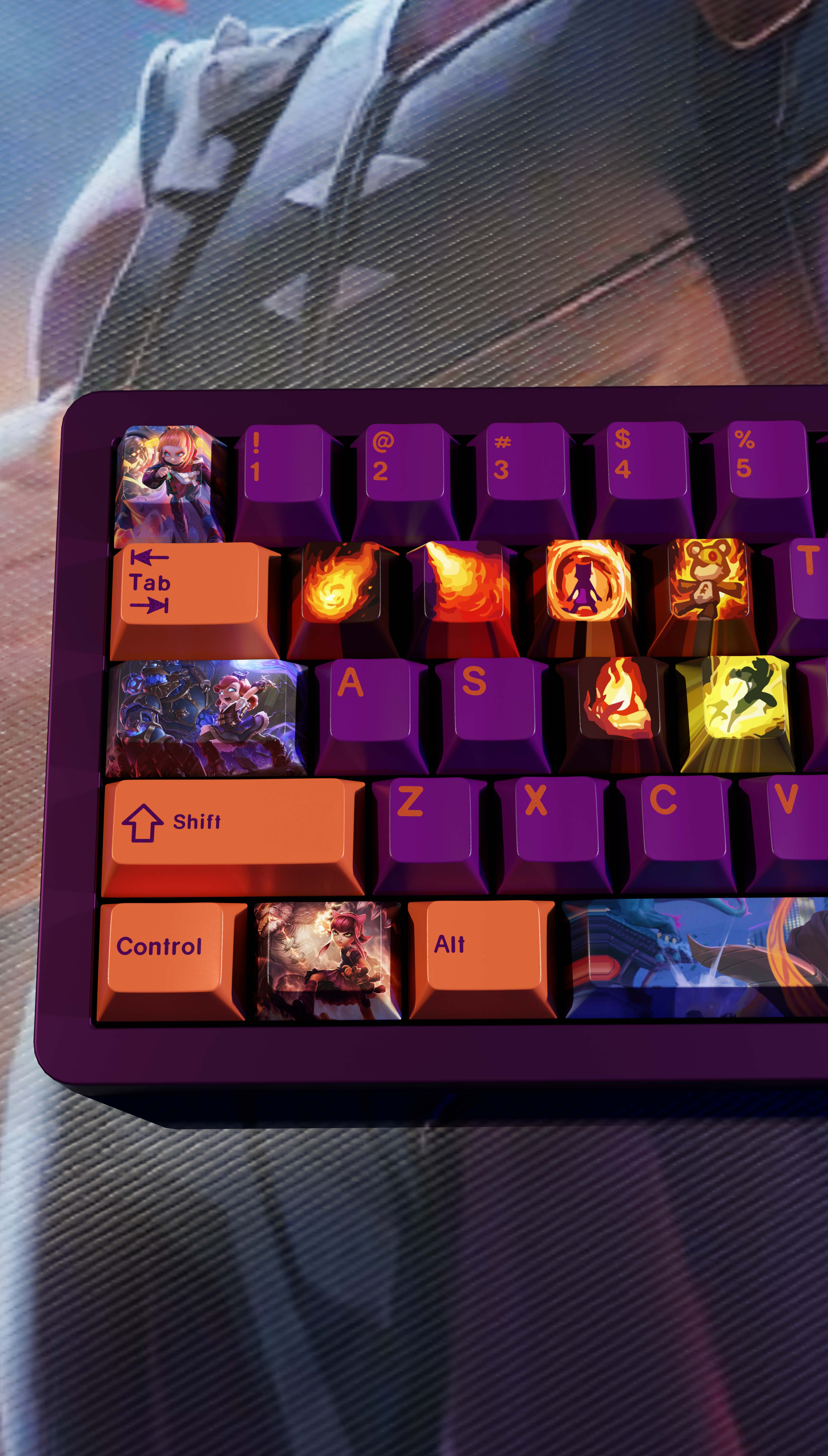 SPECIAL EDITION LEAGUE OF LEGENDS ANNIE KEYCAPS