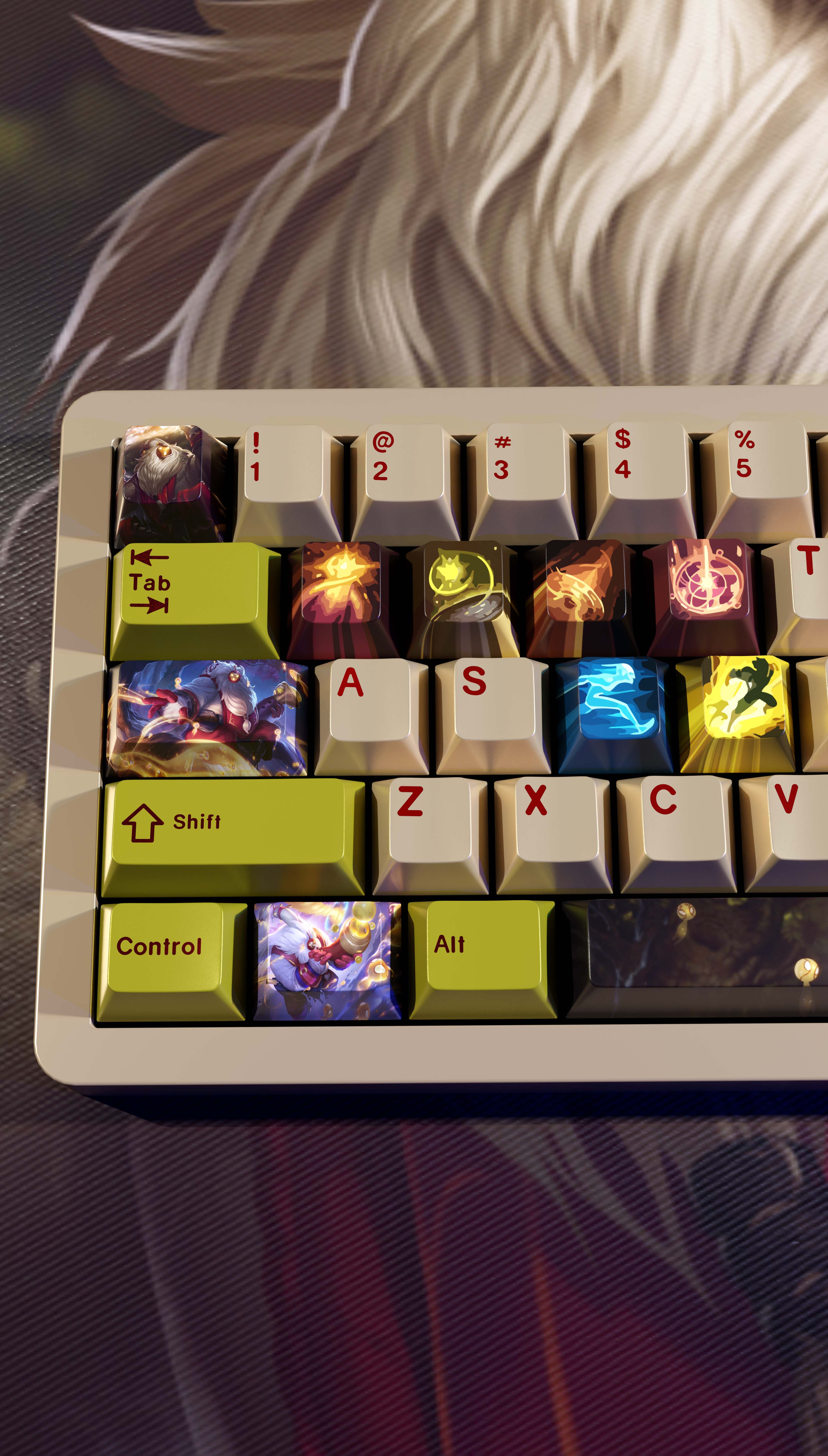 SPECIAL EDITION LEAGUE OF LEGENDS BARD KEYCAPS