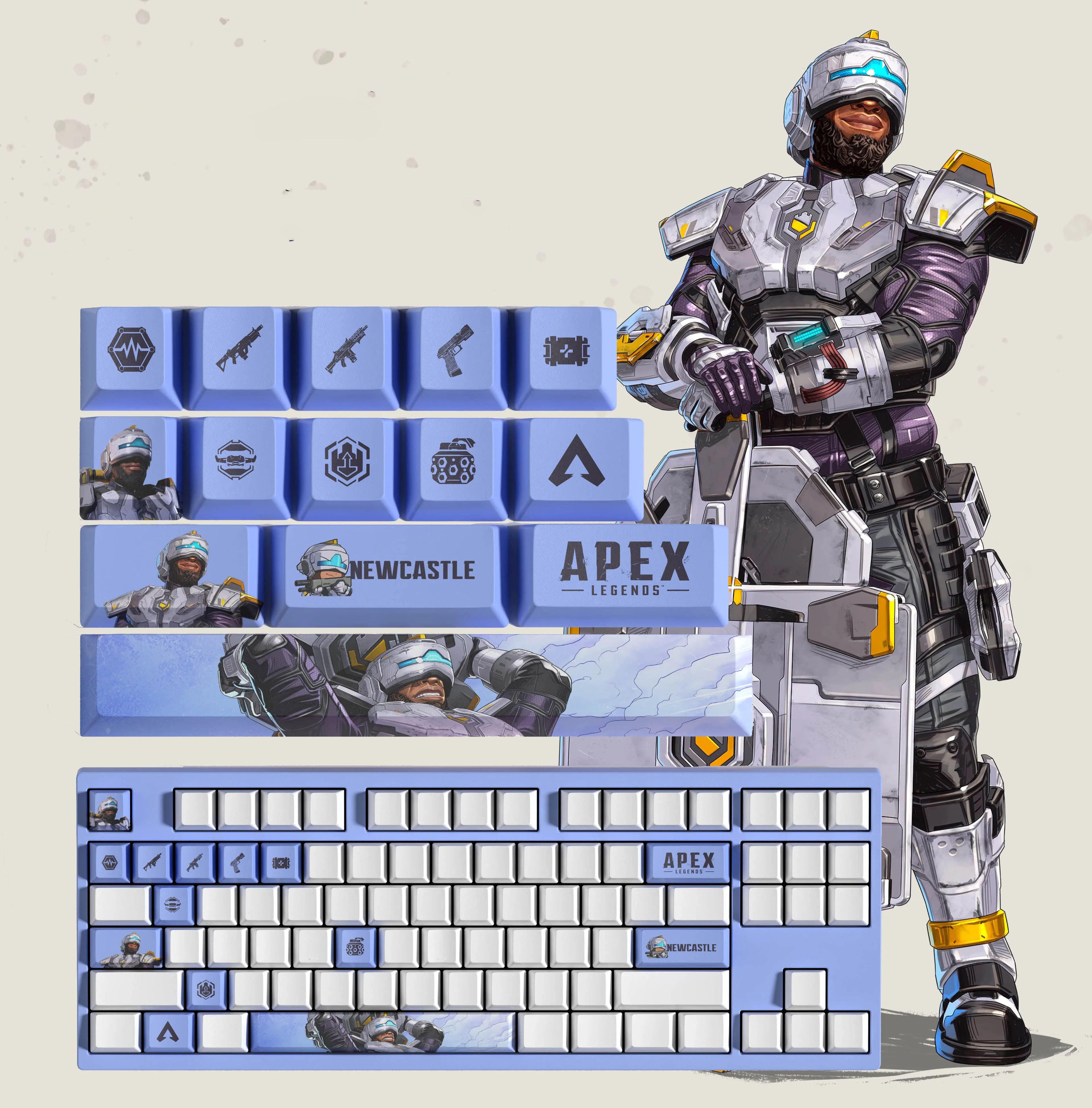 Apex Legends NEWCASTLE 14KEYCAPS