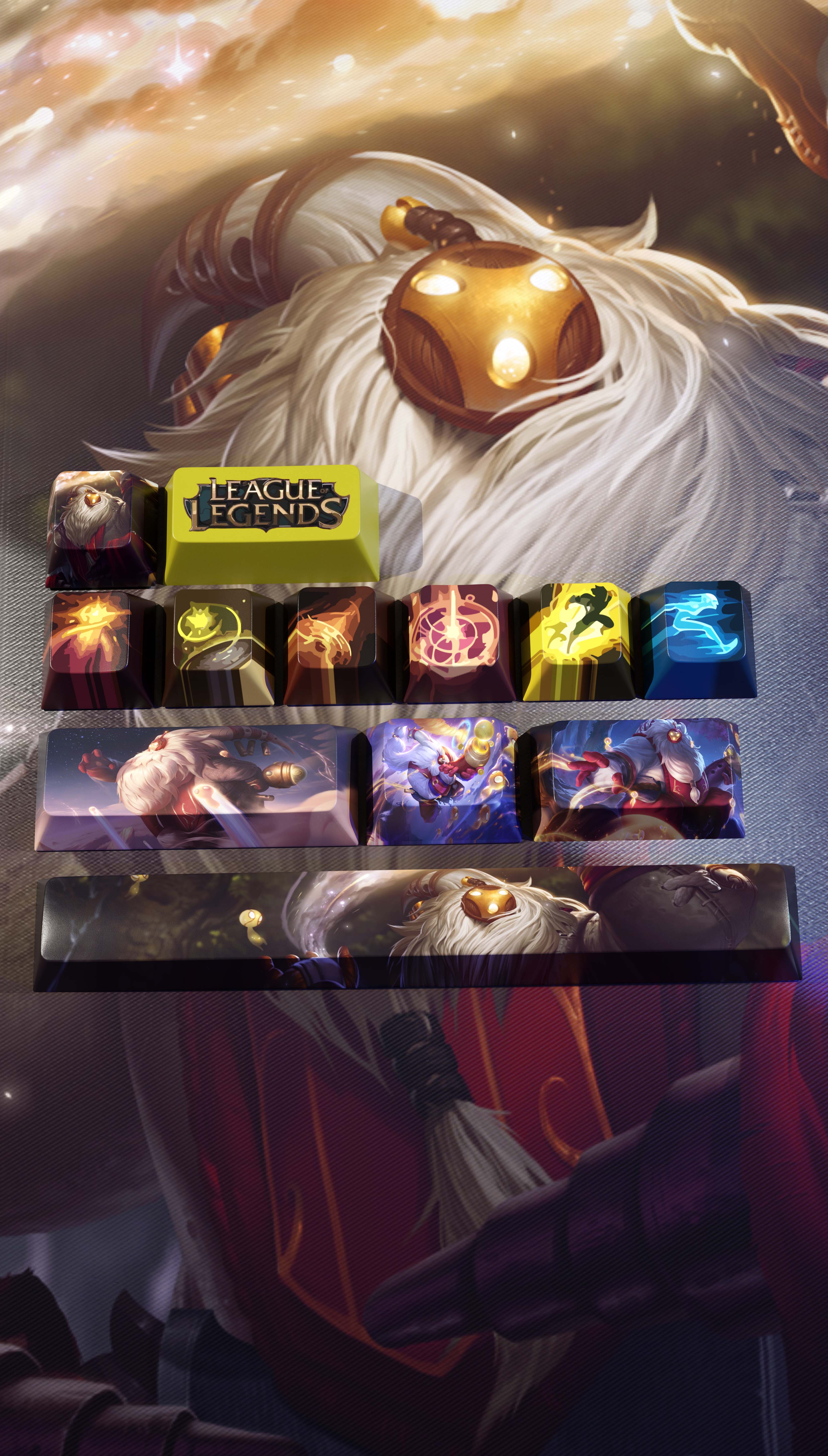 SPECIAL EDITION LEAGUE OF LEGENDS BARD KEYCAPS