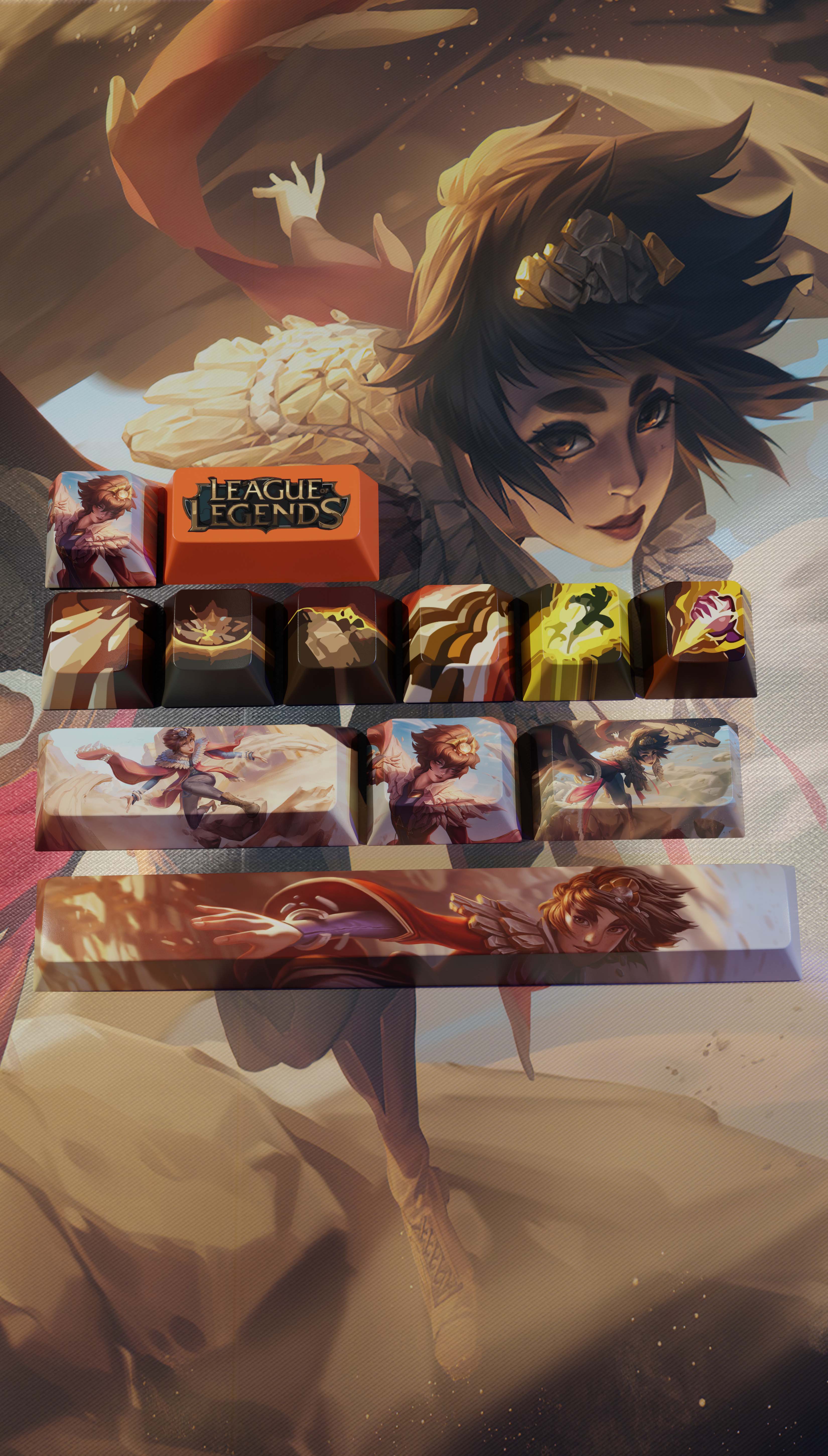 SPECIAL EDITION LEAGUE OF LEGENDS TALIYAH  KEYCAPS