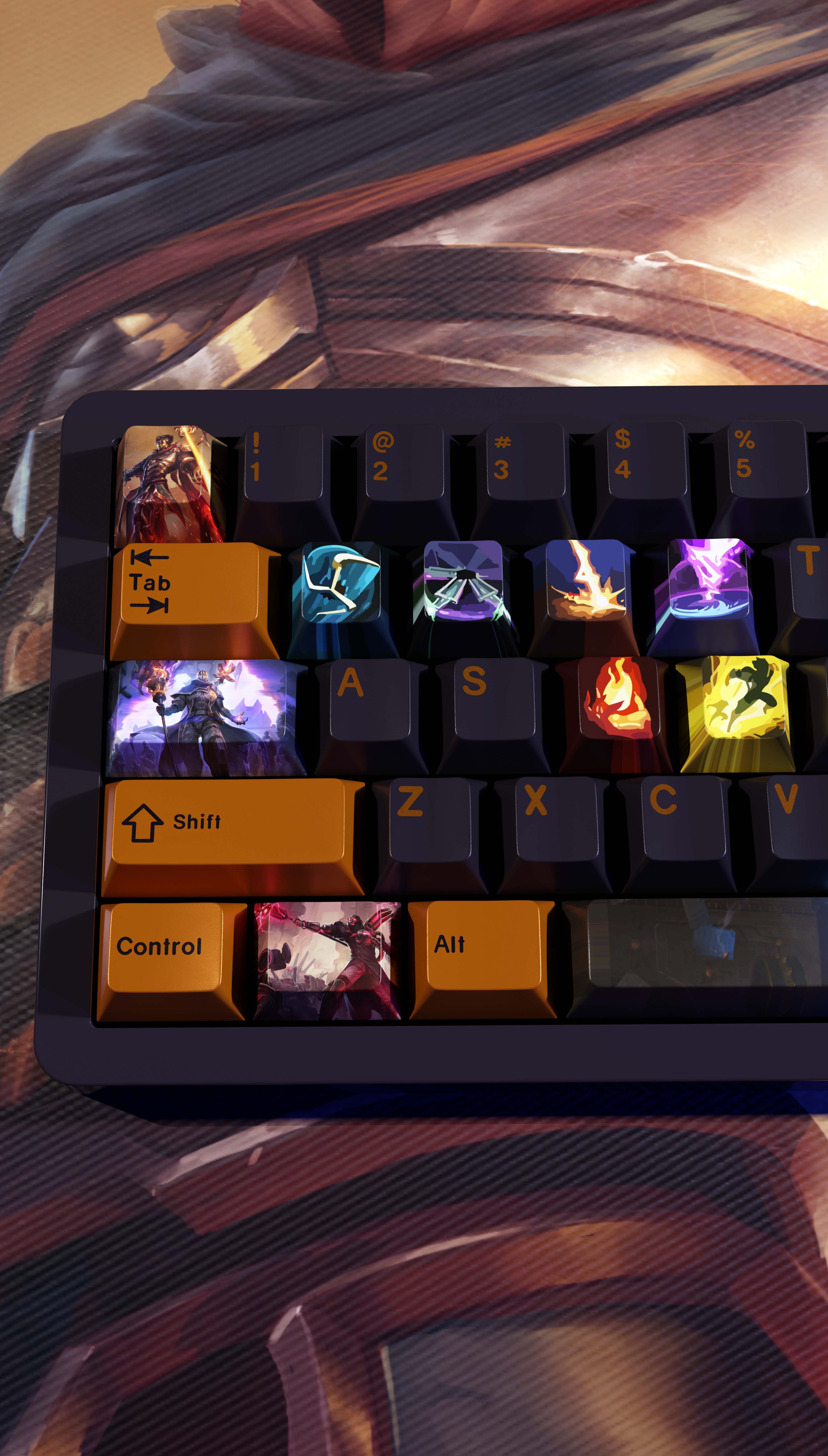 SPECIAL EDITION LEAGUE OF LEGENDS VIKTOR KEYCAPS