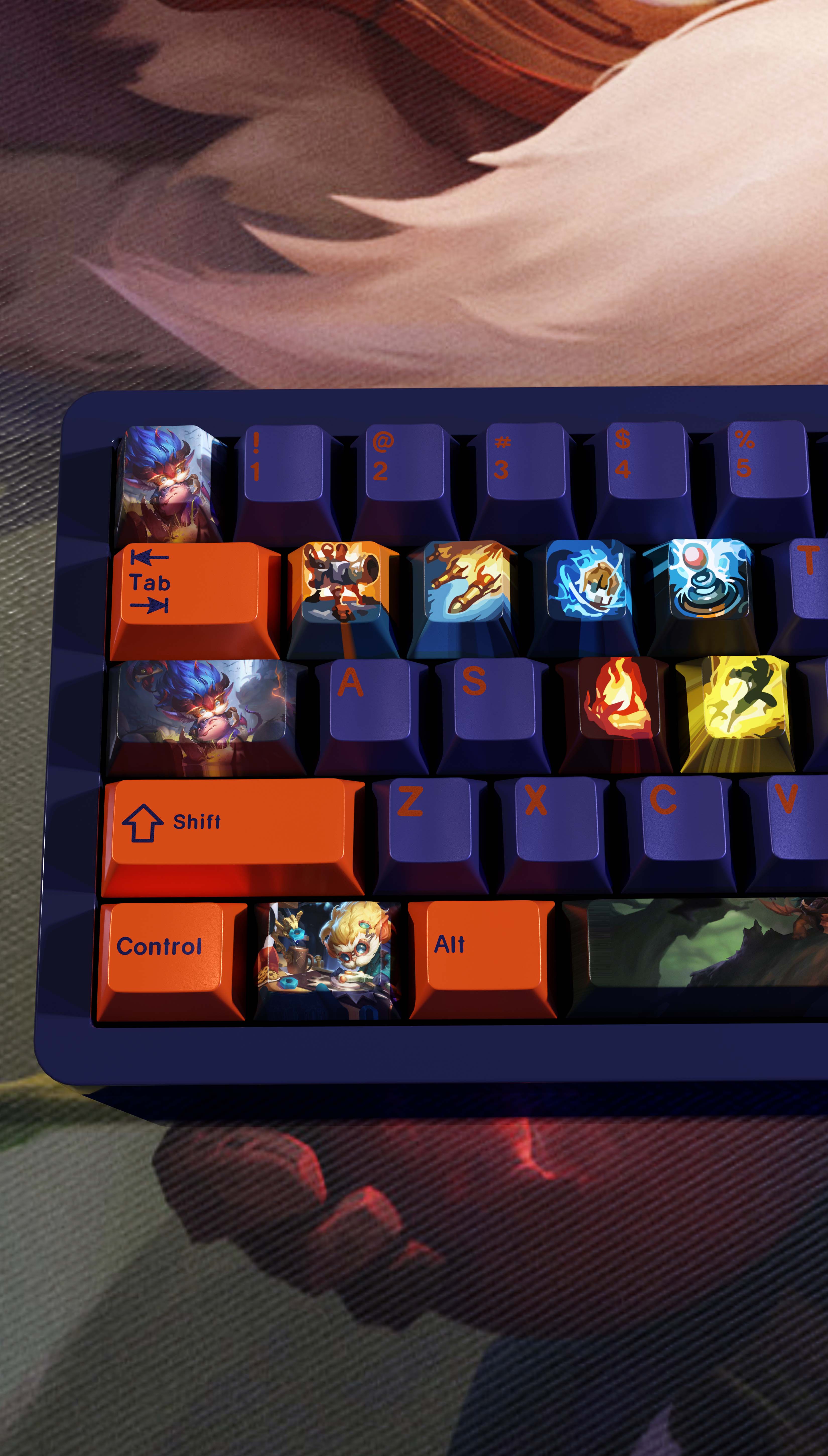 special edition League of Legends heimerdinger Keycaps