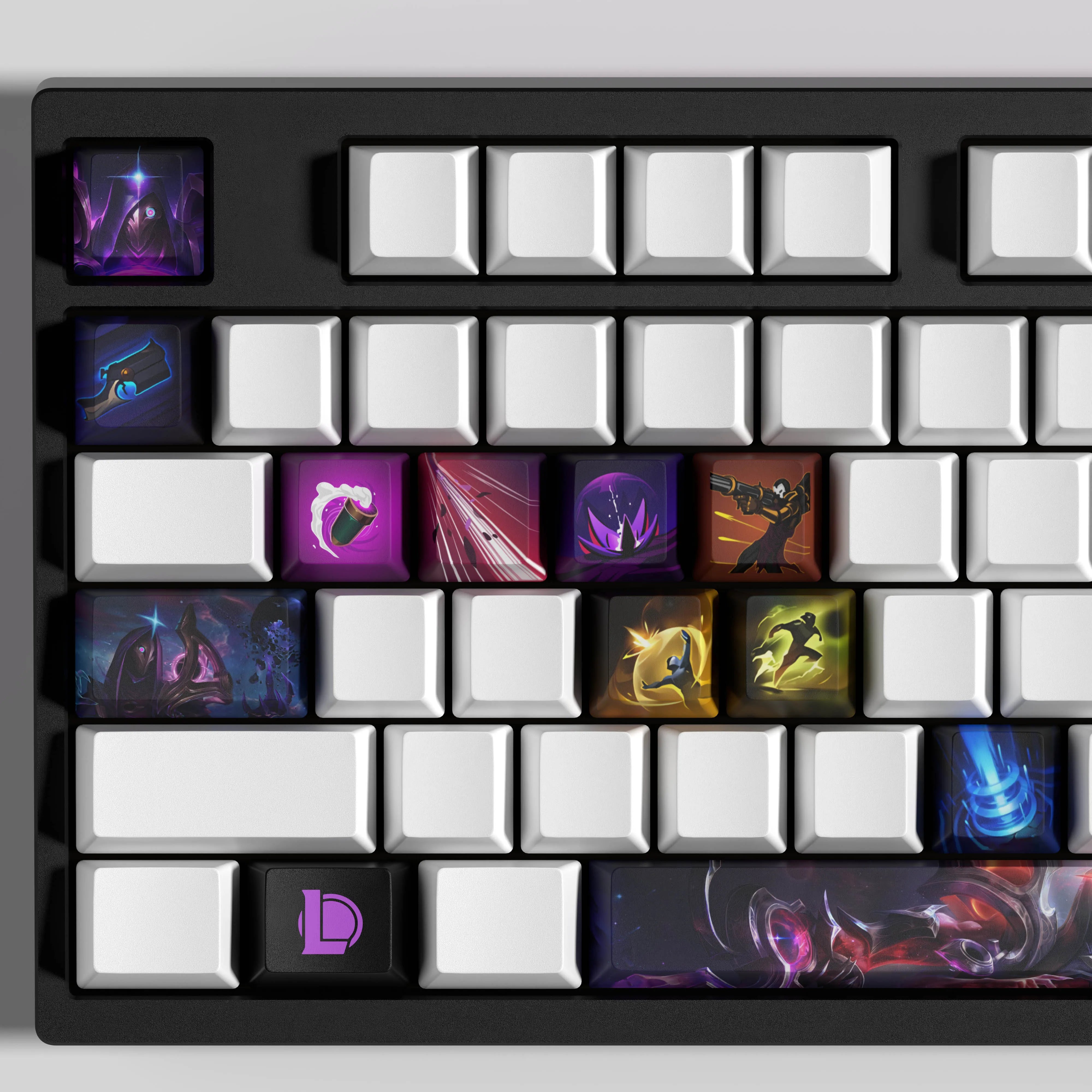 NEW SPECIAL EDITION LEAGUE OF LEGENDS JHIN KEYCAPS – 14 KAY