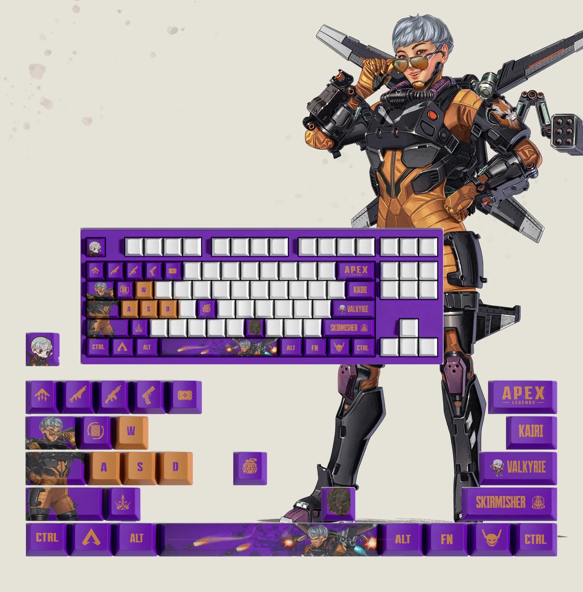 Apex Legends VALKYRIE 29 KEYCAPS