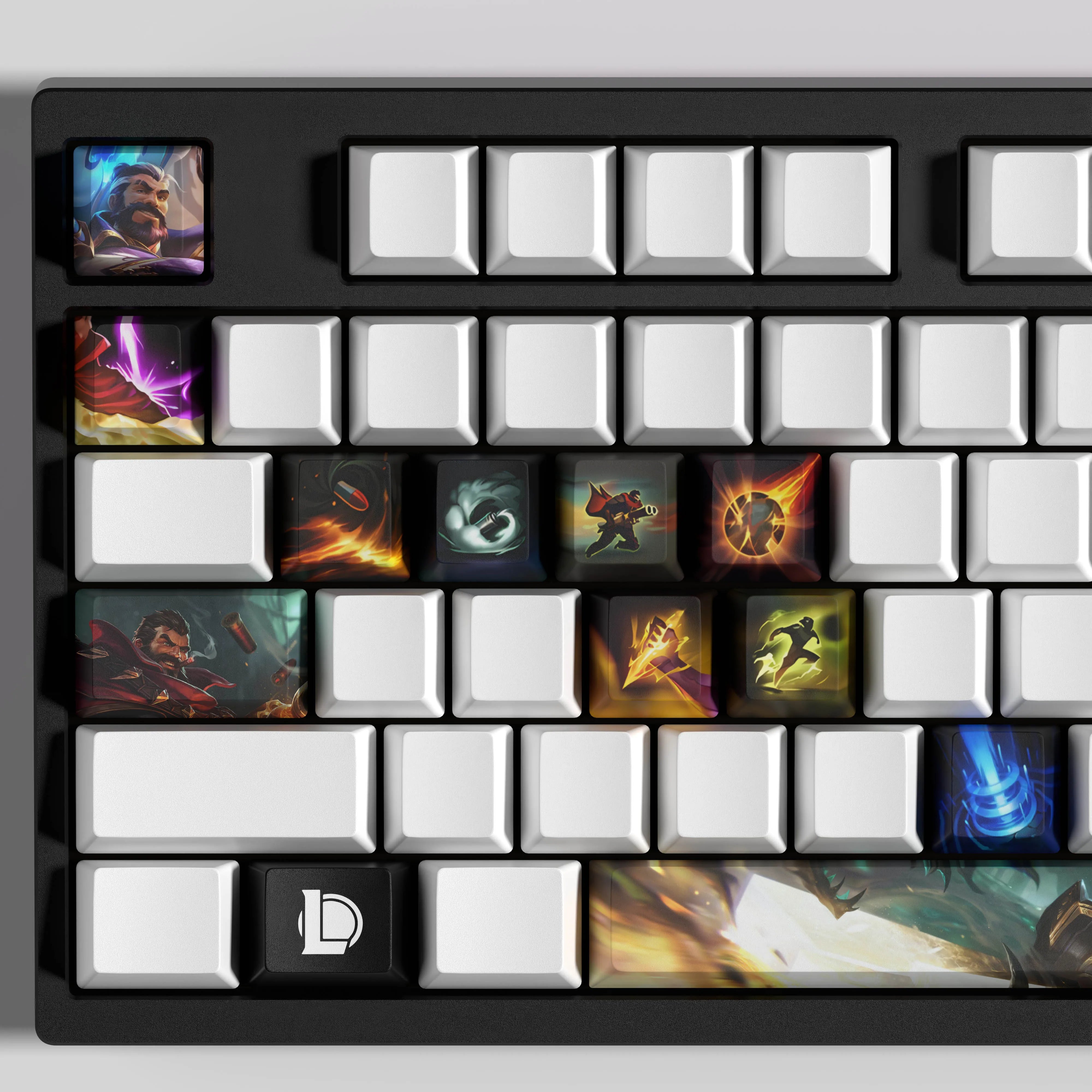 NEW SPECIAL EDITION LEAGUE OF LEGENDS GRAVES KEYCAPS – 14 KAY