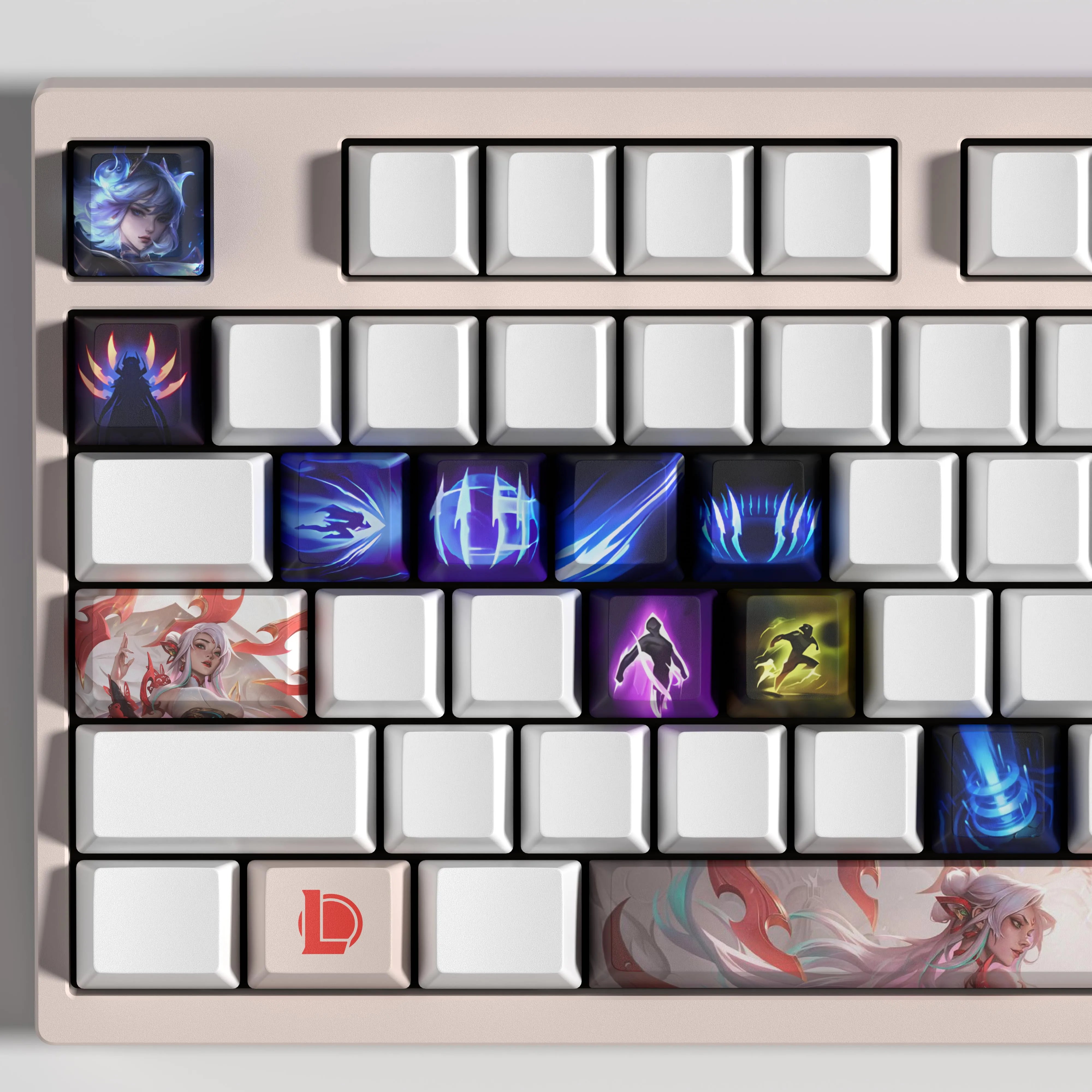 new SPECIAL EDITION LEAGUE OF LEGENDS IRELIA KEYCAPS – 14 kay