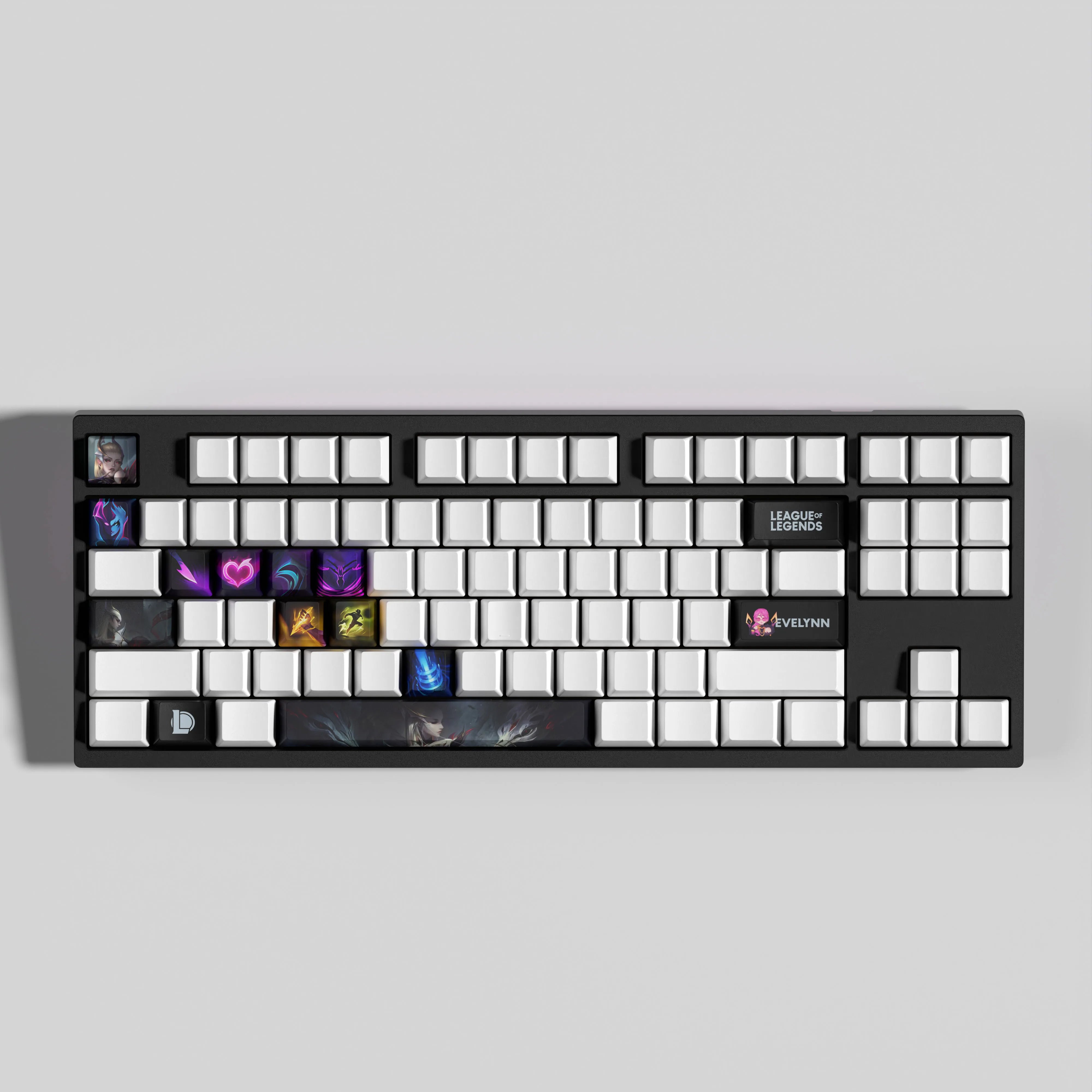 NEW SPECIAL EDITION LEAGUE OF LEGENDS EVELYNN KEYCAPS – 14 KAY