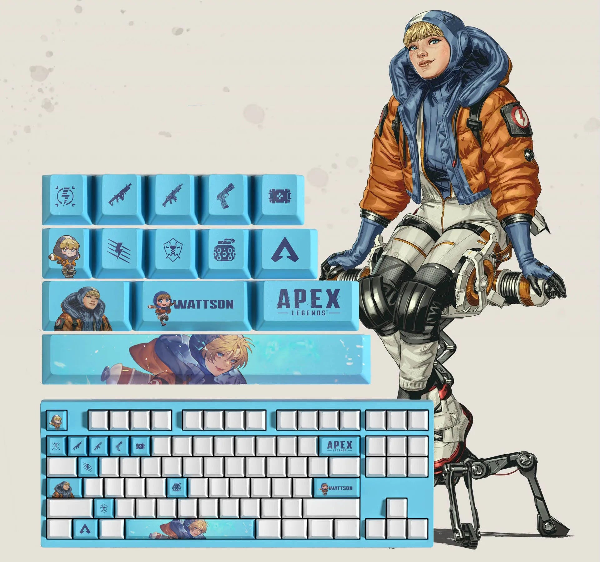 Apex Legends WATTSON 14KEYCAPS