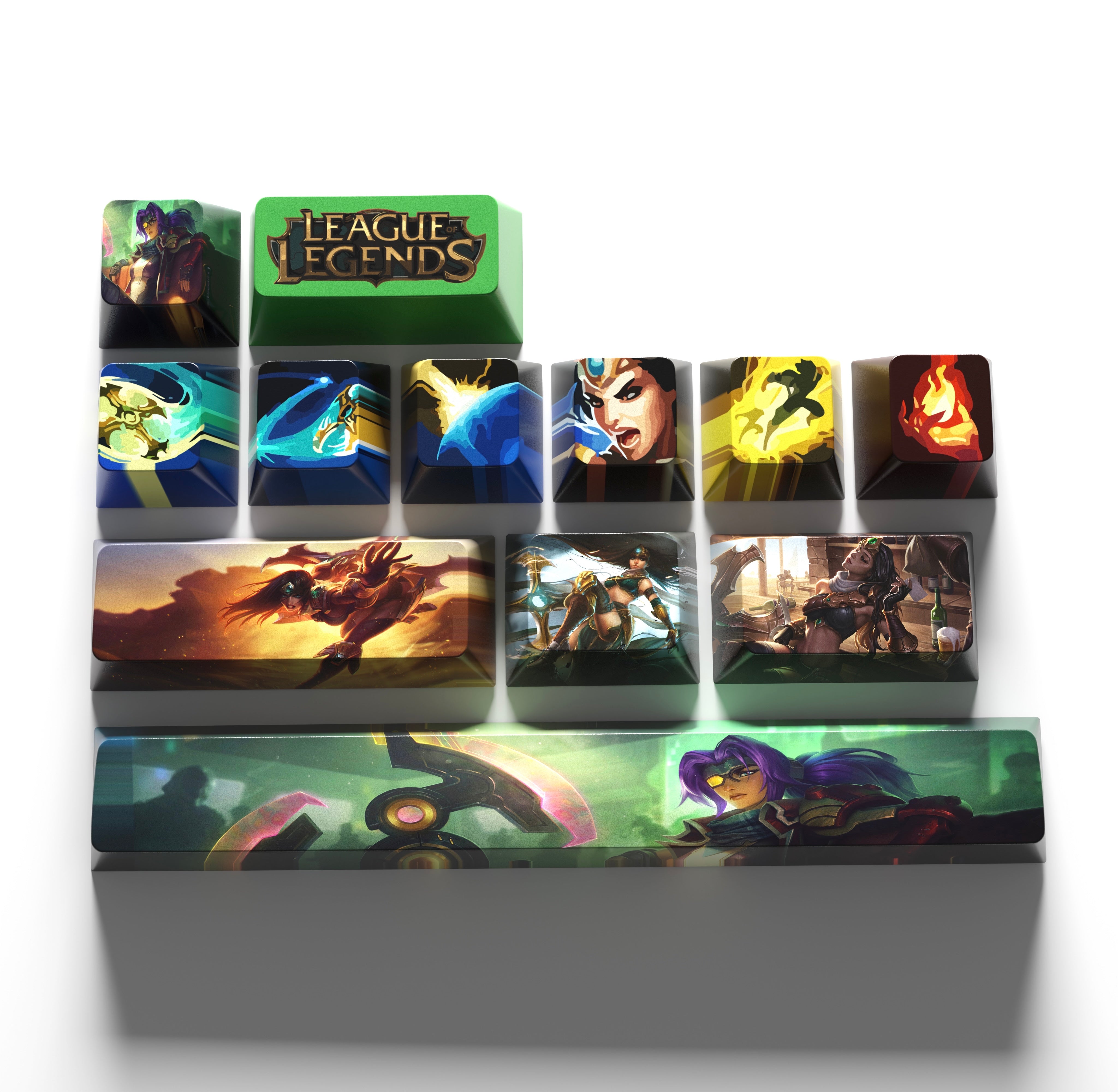 SPECIAL EDITION LEAGUE OF LEGENDS SIVIR KEYCAPS