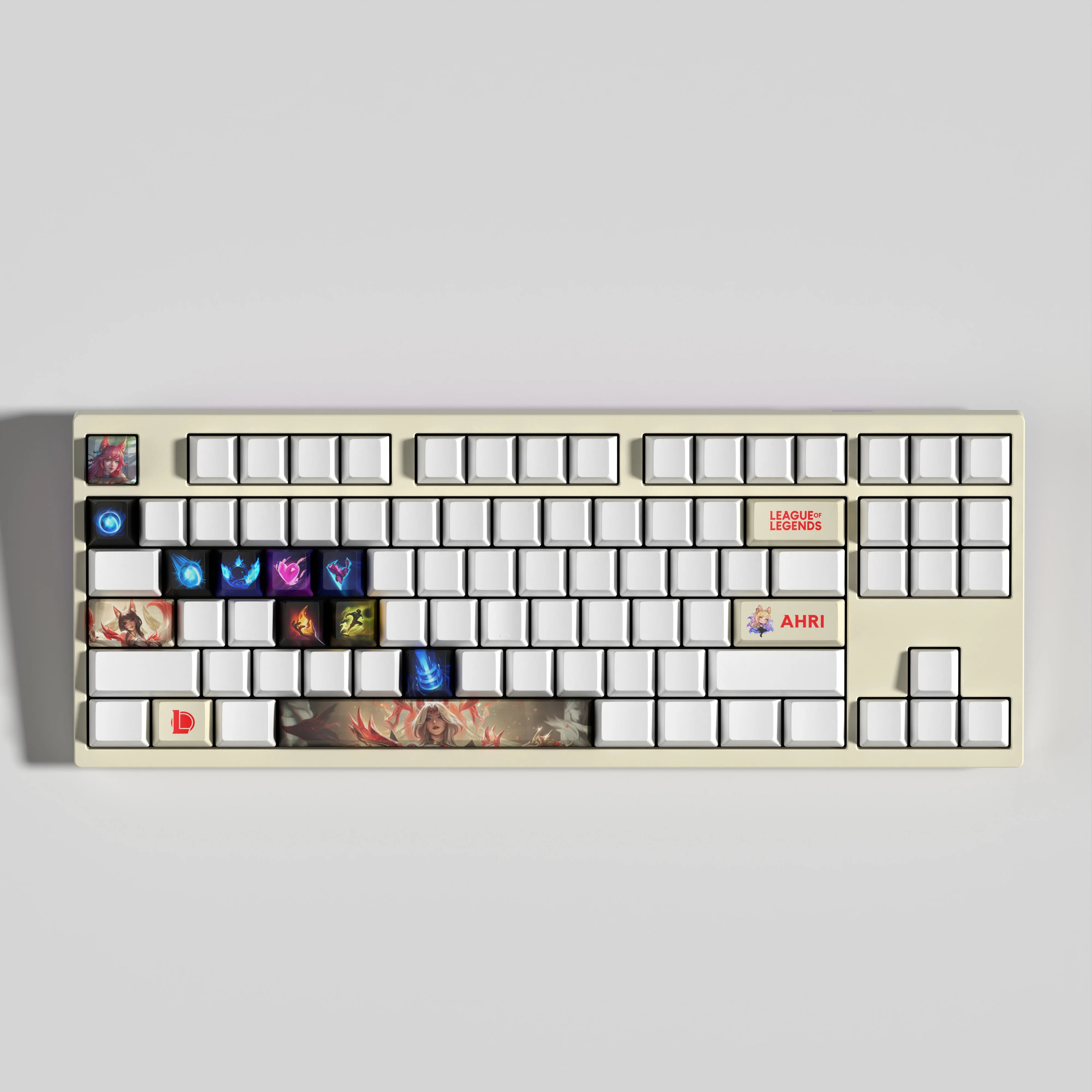 NEW SPECIAL EDITION LEAGUE OF LEGENDS AHRI KEYCAPS – 14 KAY