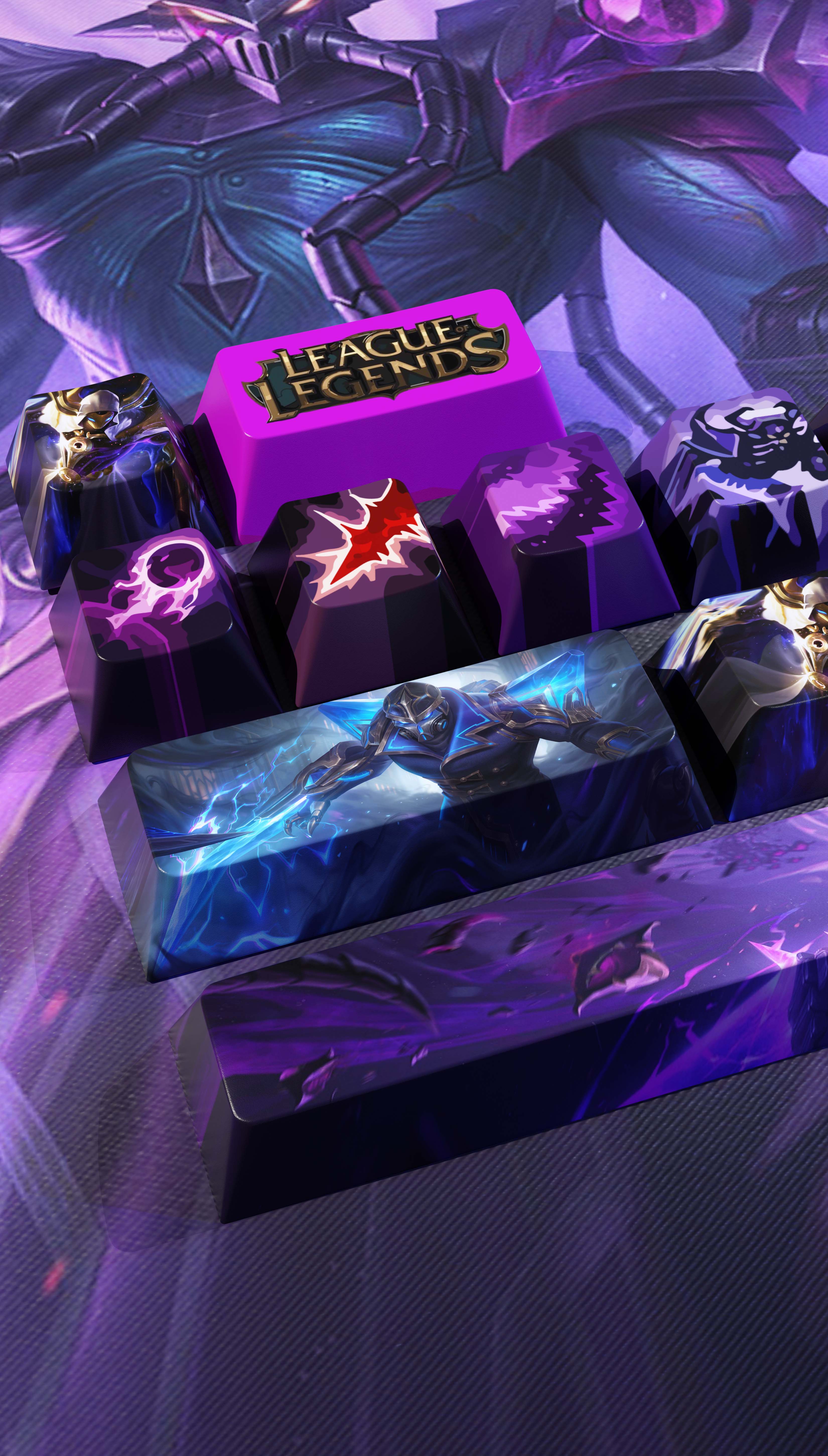 special edition League of Legends KASSADIN Keycaps