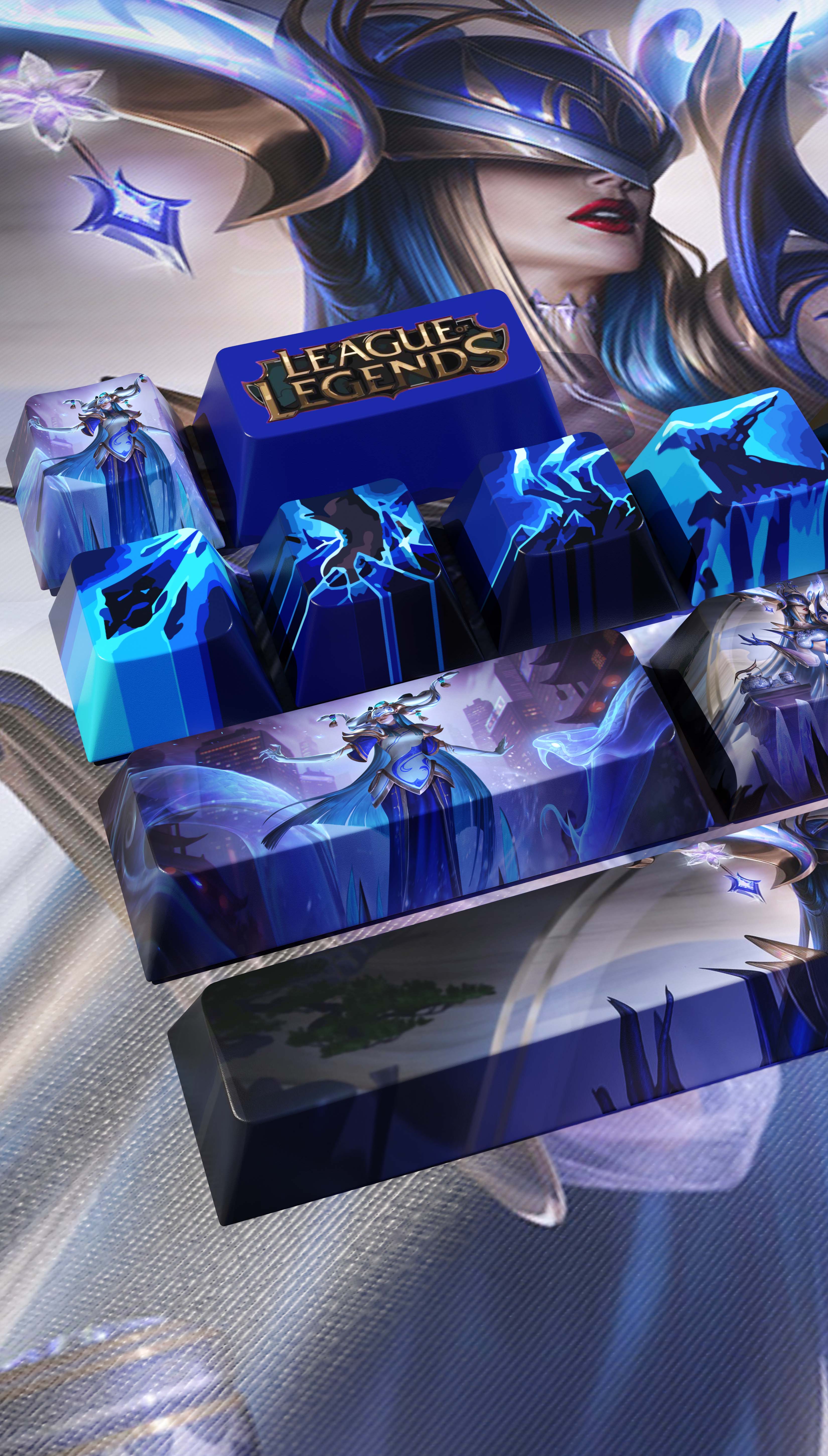 SPECIAL EDITION LEAGUE OF LEGENDS LISSANDRA  KEYCAPS