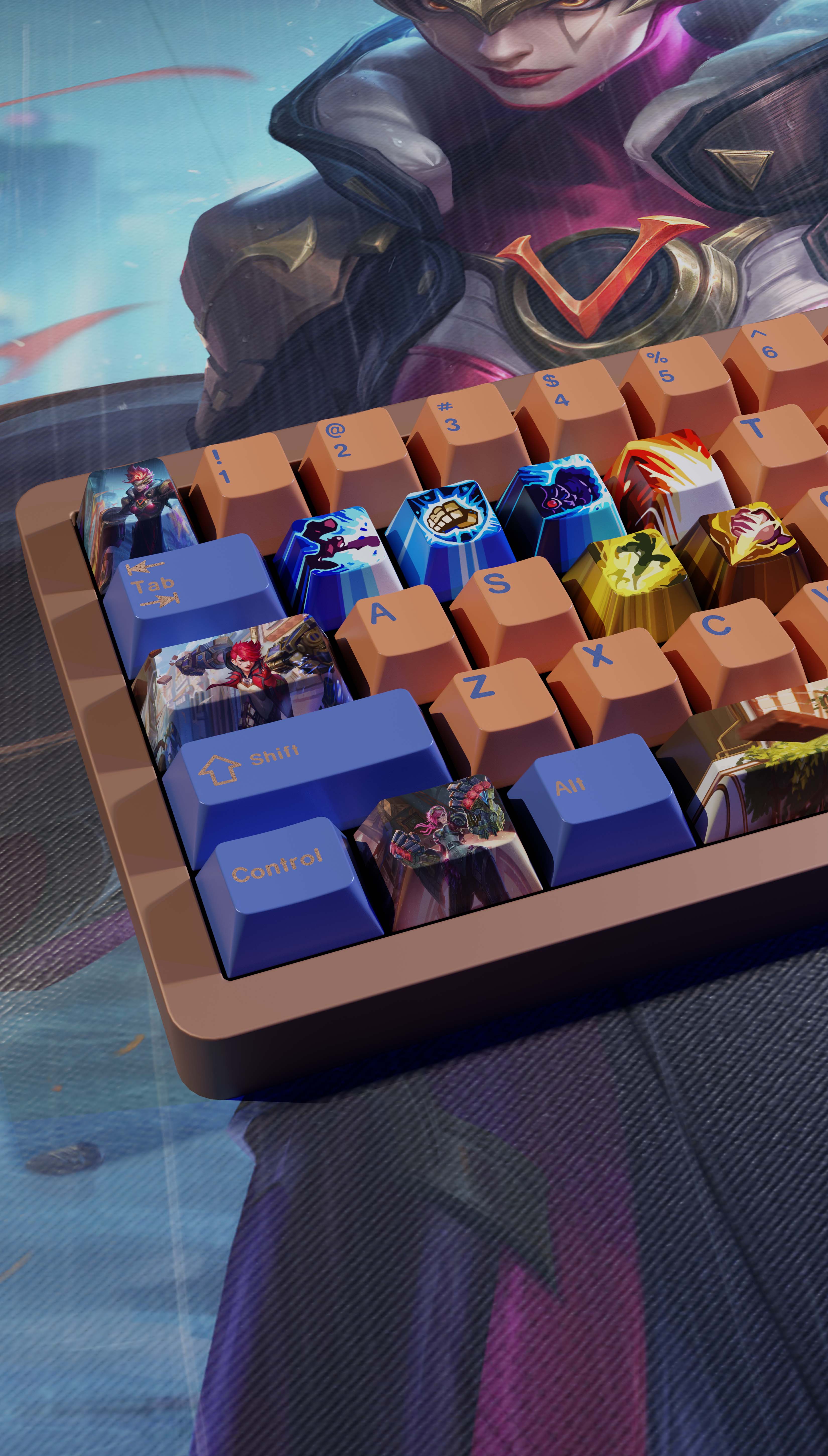 SPECIAL EDITION LEAGUE OF LEGENDS VI  KEYCAPS