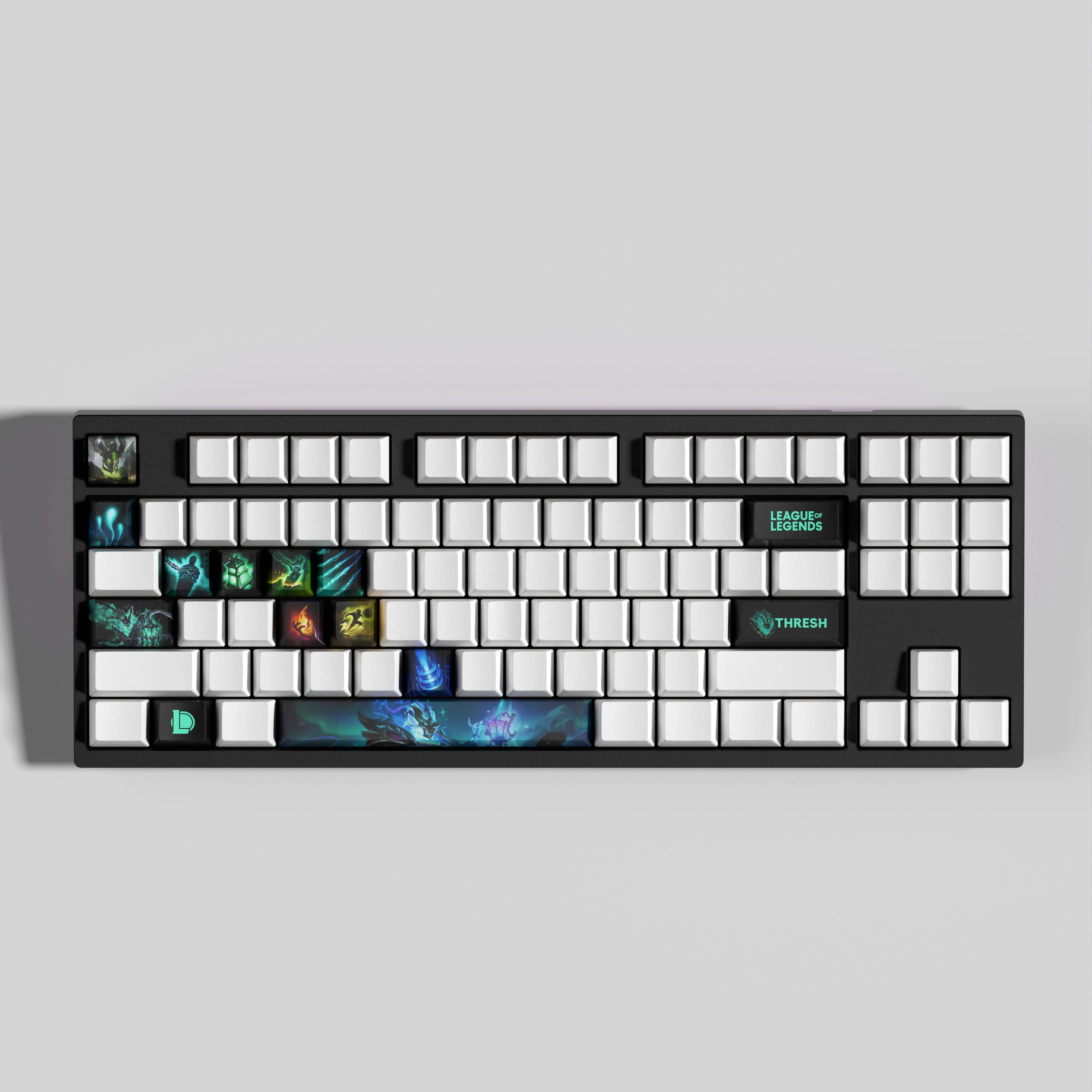 NEW SPECIAL EDITION LEAGUE OF LEGENDS THRESH KEYCAPS – 14 KAY