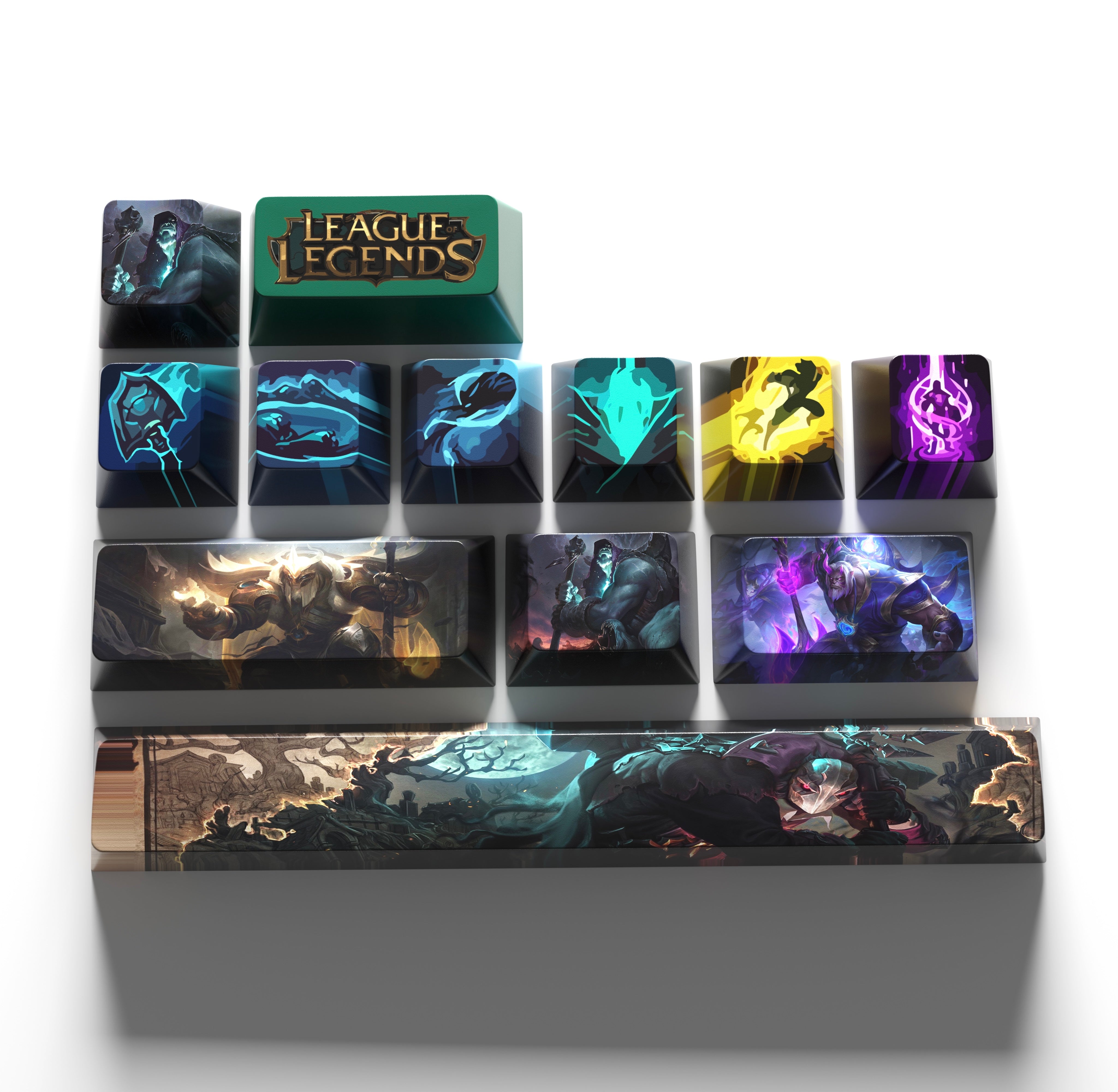 SPECIAL EDITION LEAGUE OF LEGENDS YORICK KEYCAPS