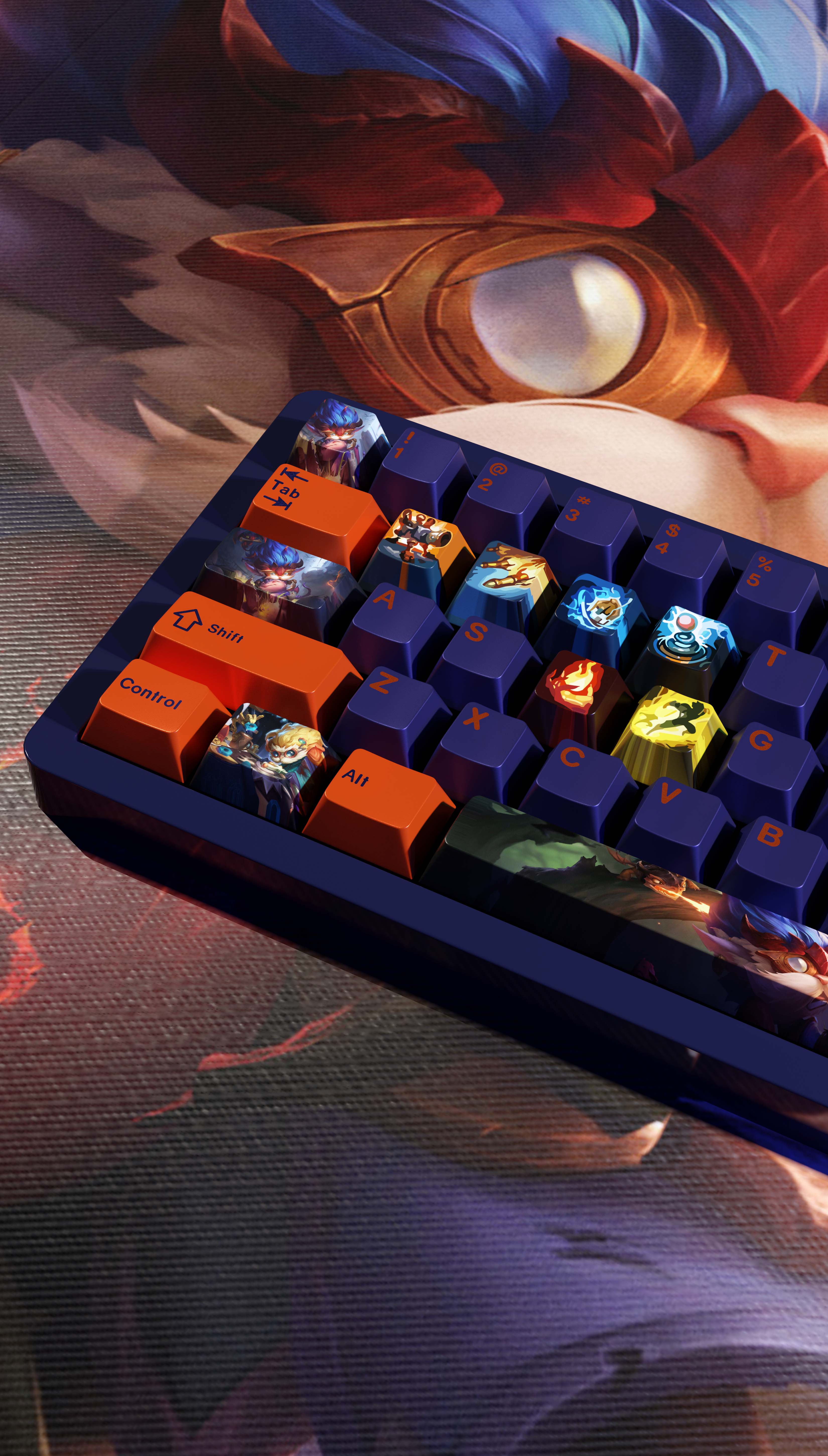 special edition League of Legends heimerdinger Keycaps