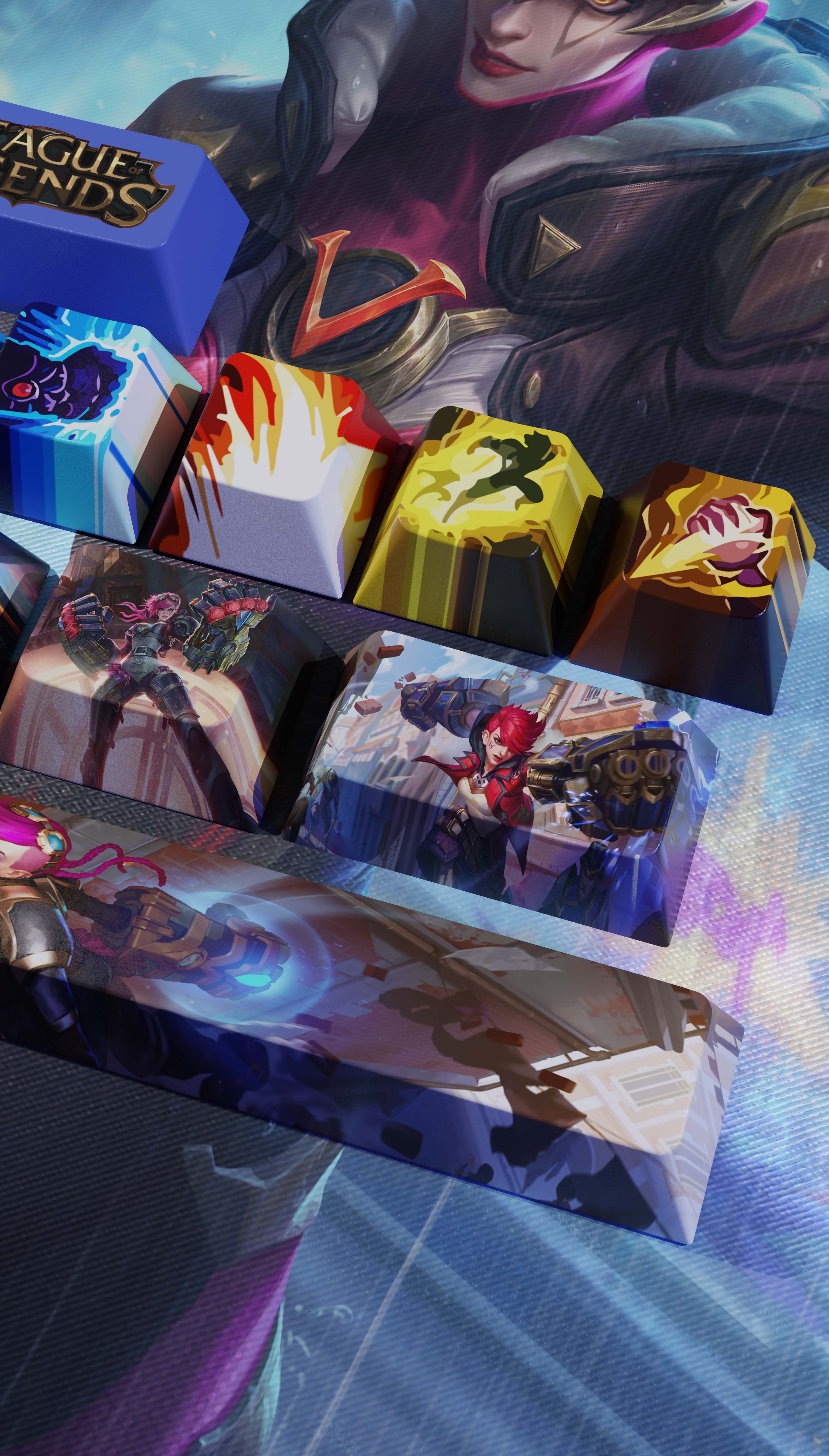 SPECIAL EDITION LEAGUE OF LEGENDS VI  KEYCAPS