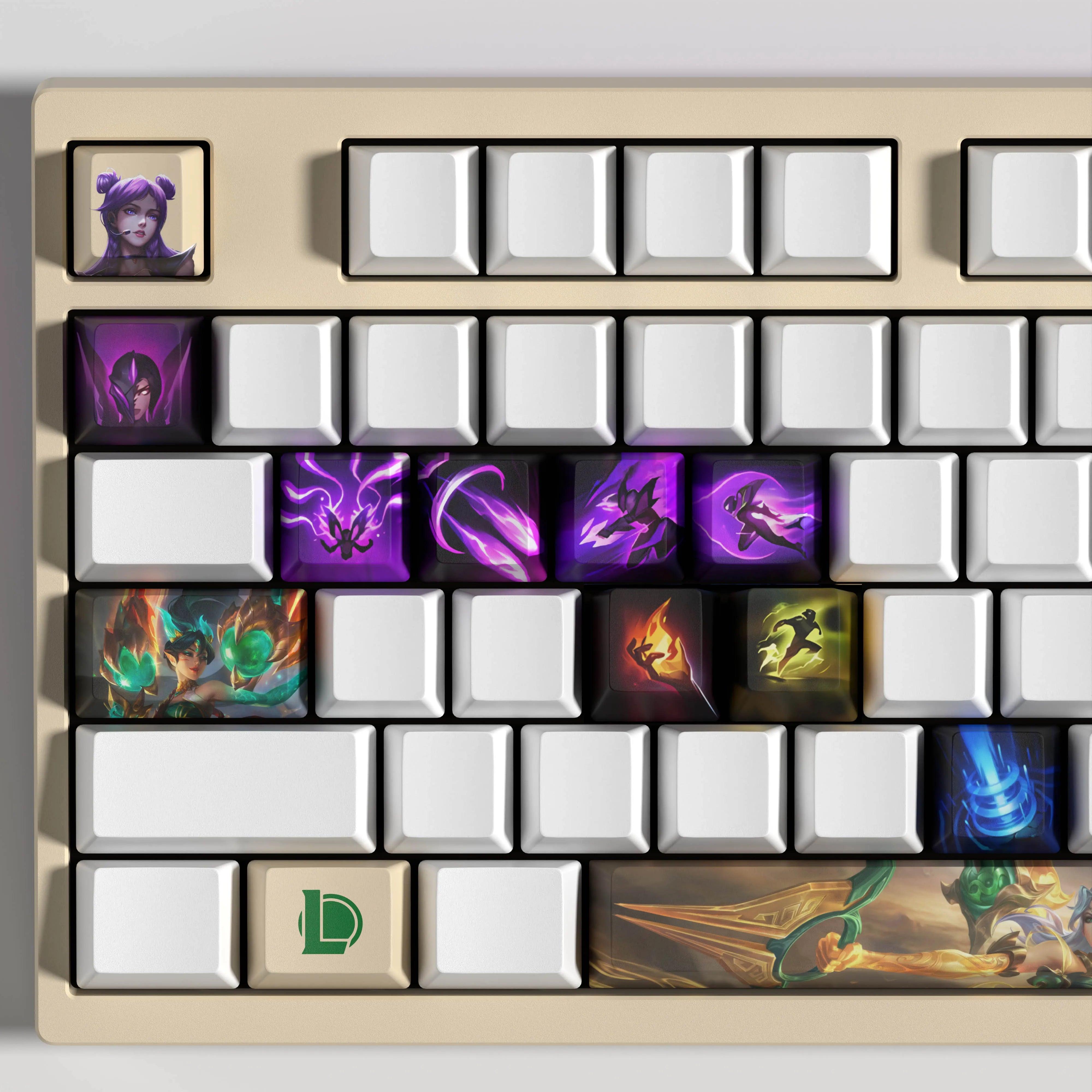 NEW SPECIAL EDITION LEAGUE OF LEGENDS kaisa KEYCAPS – 14 KAY