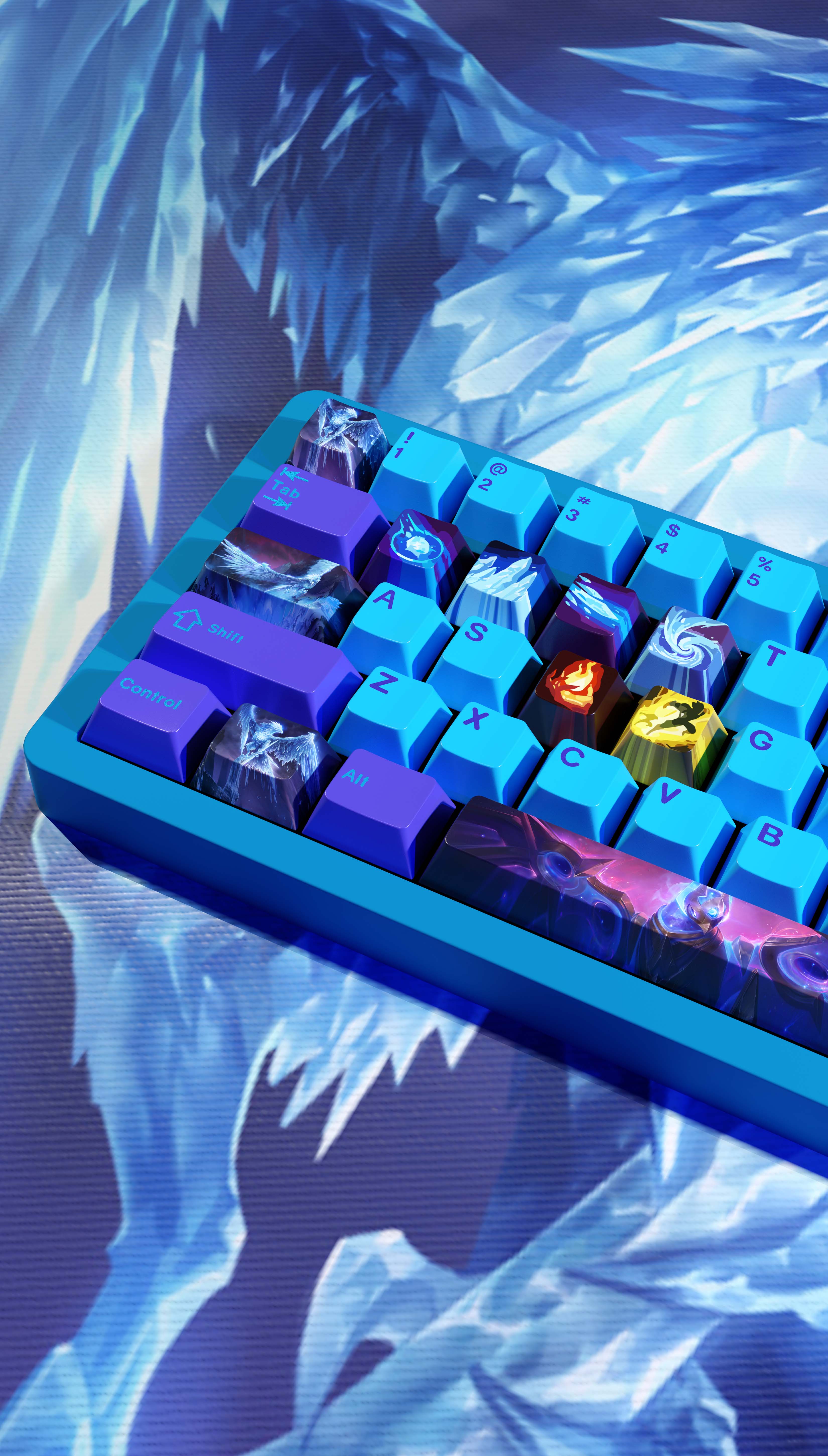 SPECIAL EDITION LEAGUE OF LEGENDS ANIVIA KEYCAPS