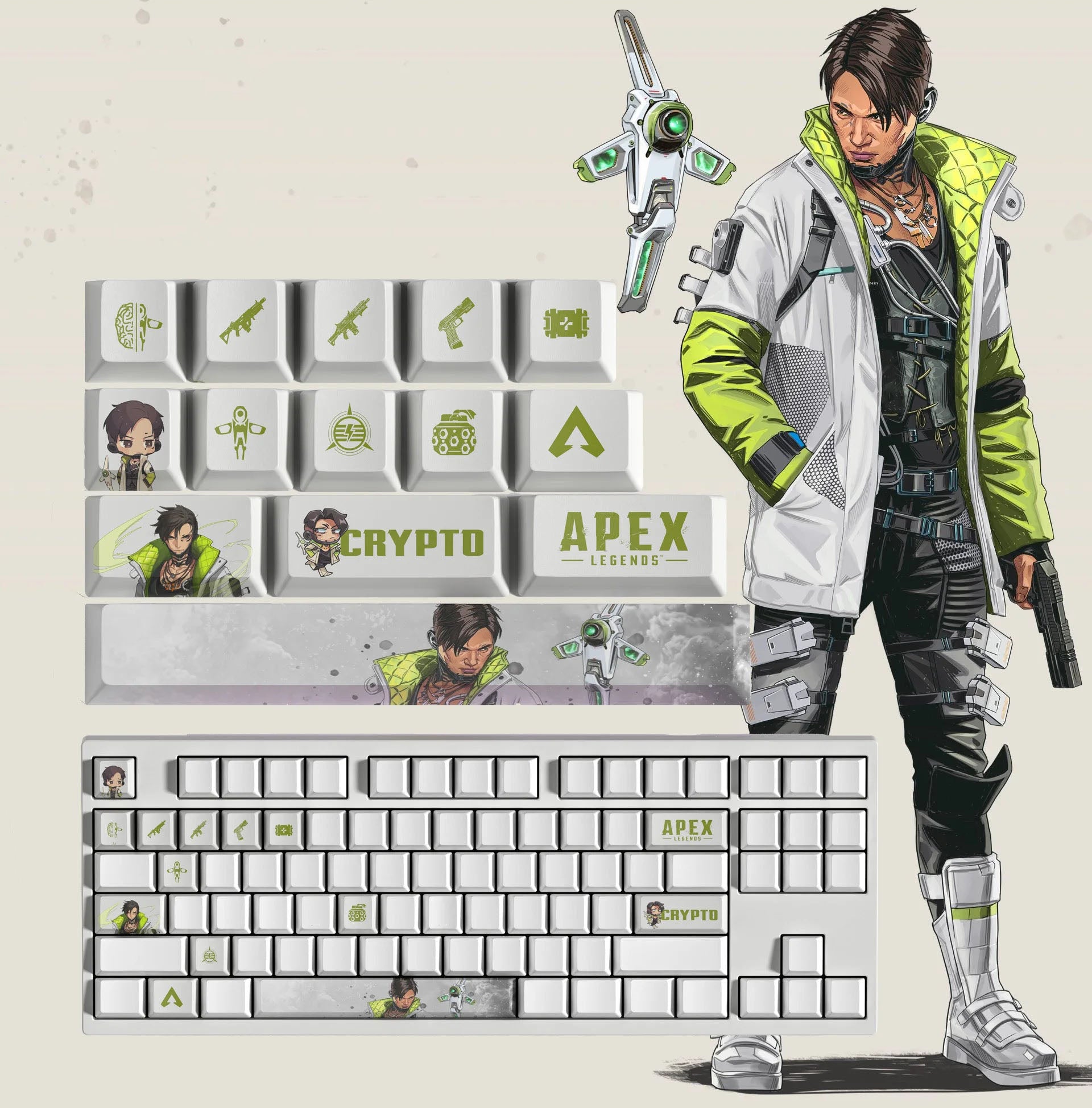 Apex Legends CRYPTO 14KEYCAPS