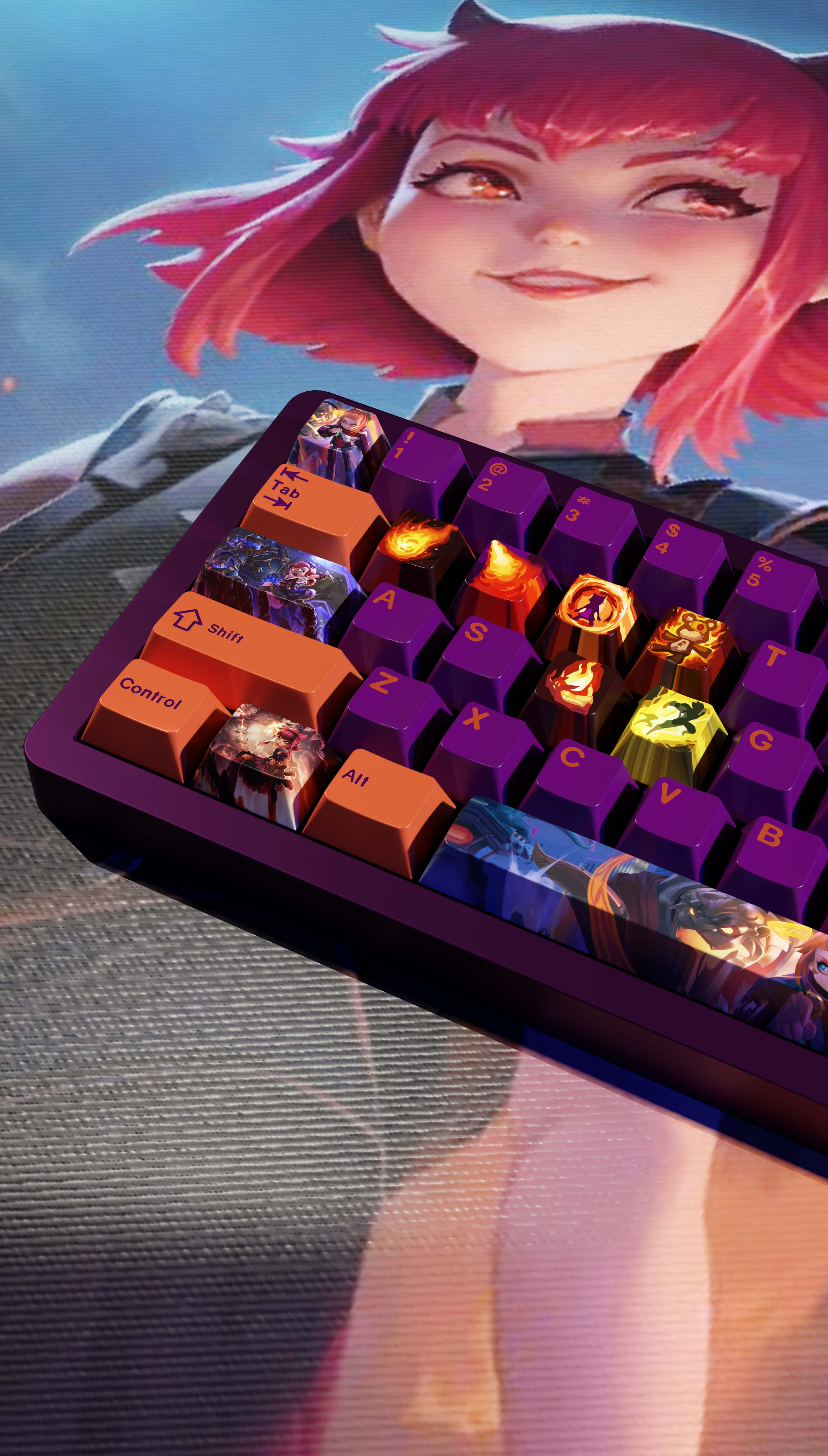 SPECIAL EDITION LEAGUE OF LEGENDS ANNIE KEYCAPS