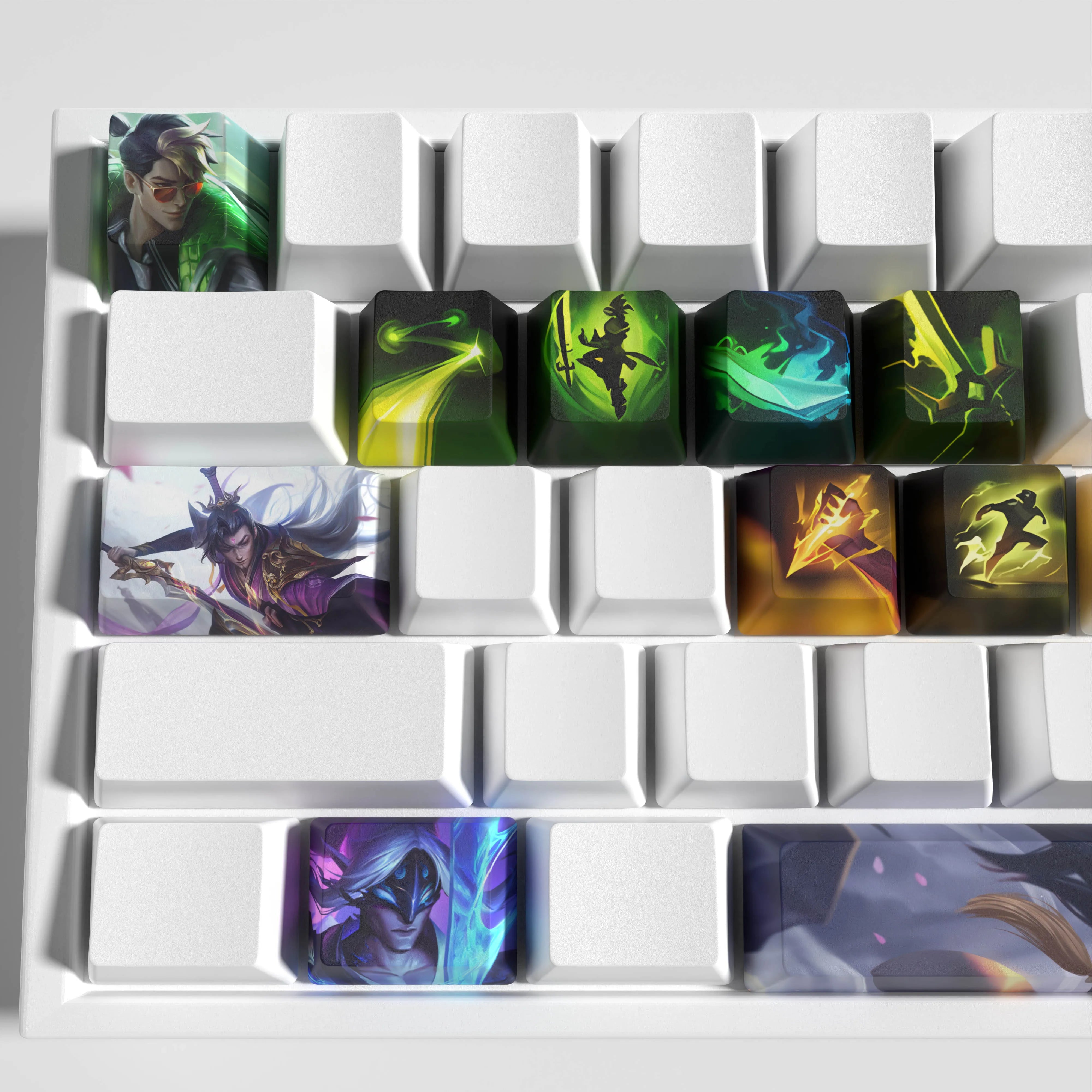 League of Legends Master Yi keycaps 12keys