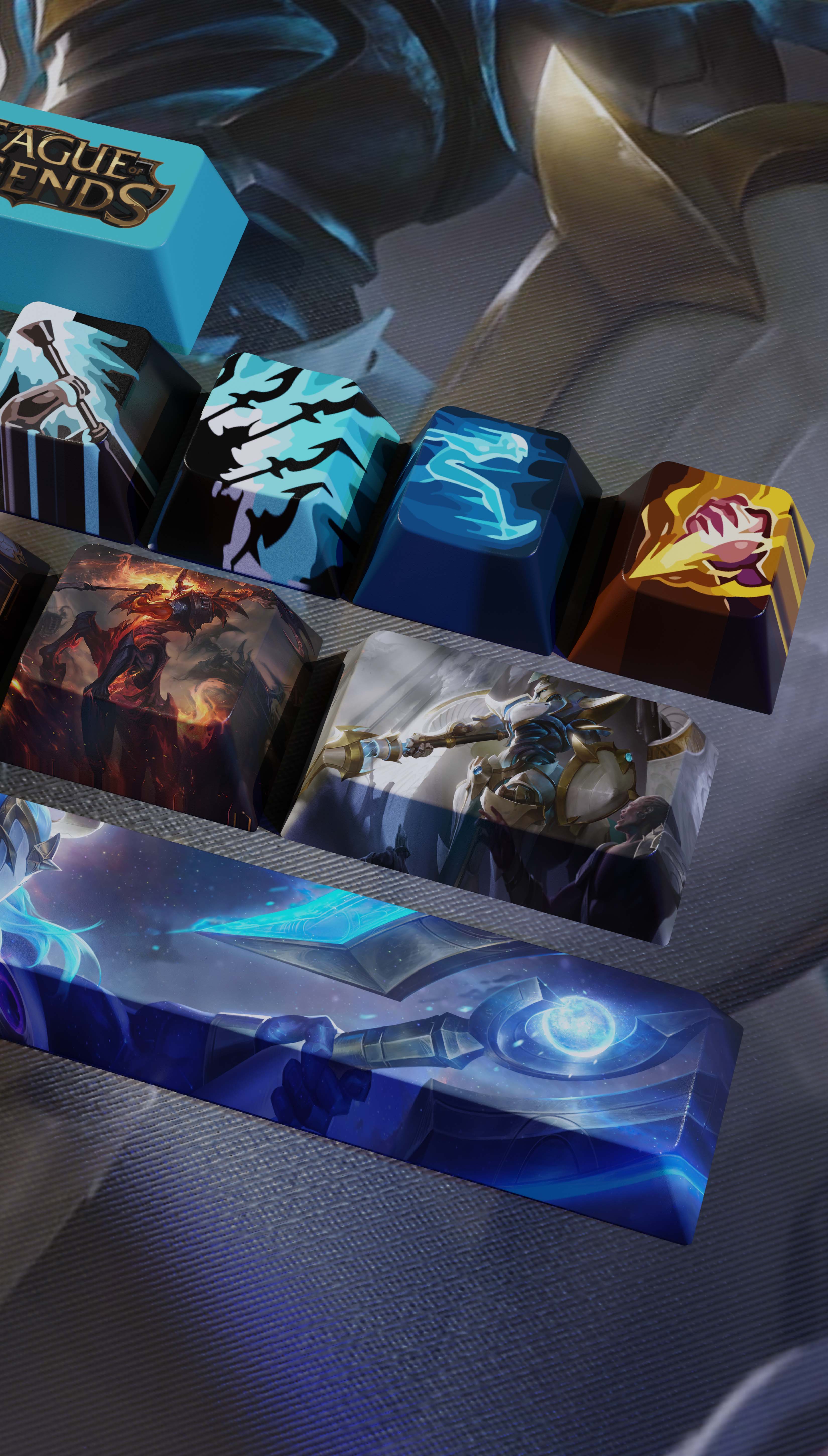 special edition League of Legends hecarim keycaps