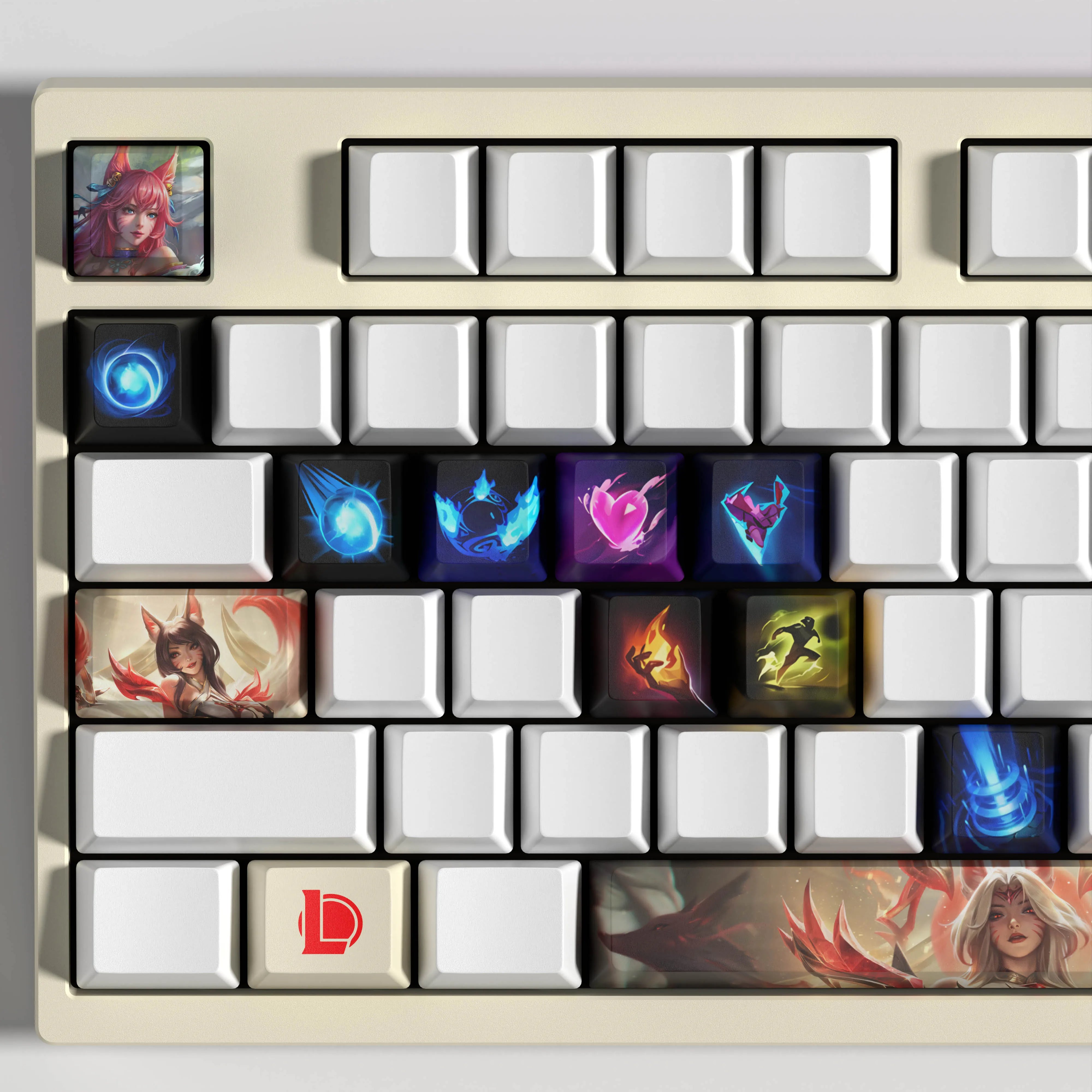 NEW SPECIAL EDITION LEAGUE OF LEGENDS AHRI KEYCAPS – 14 KAY