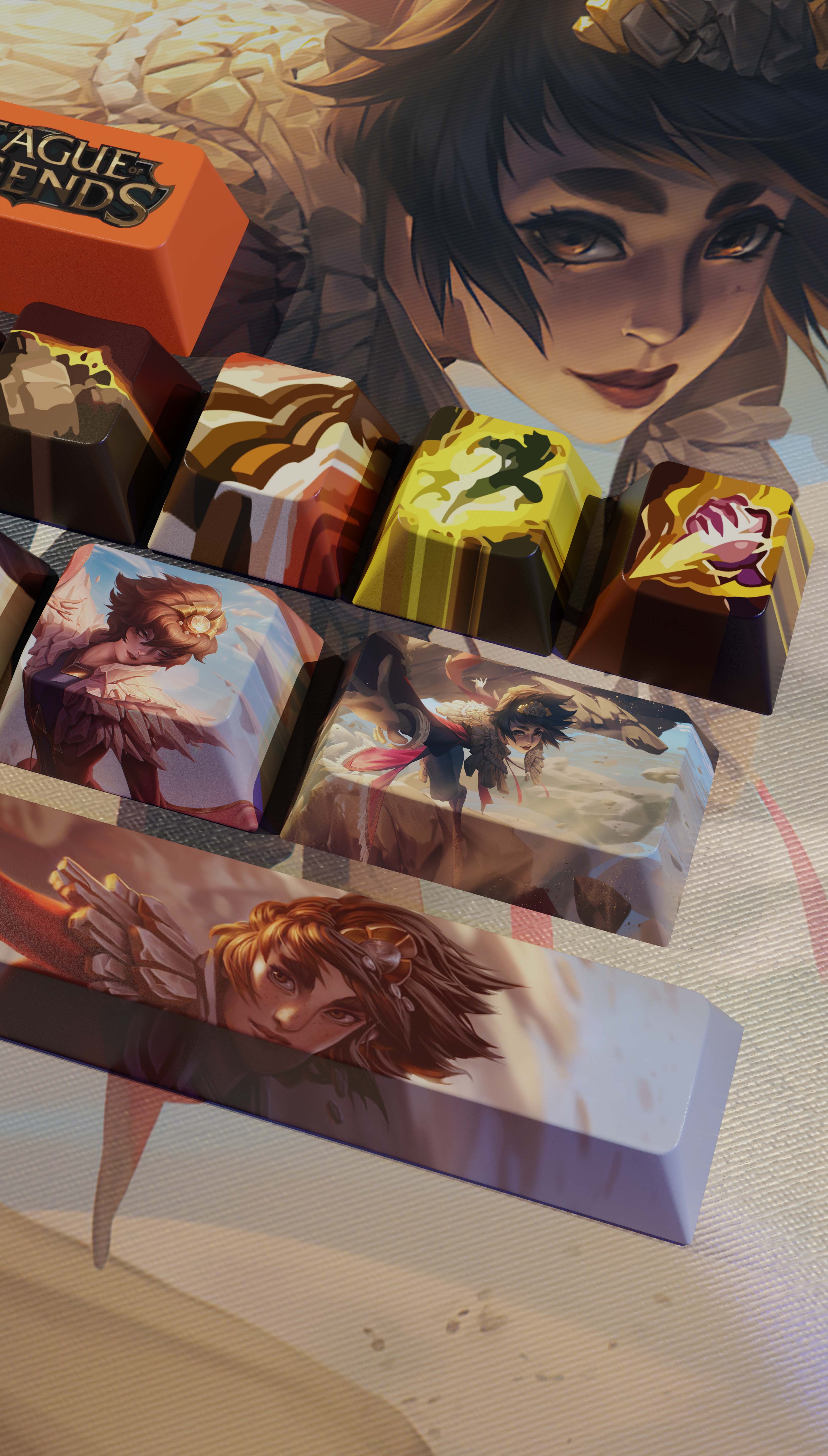 SPECIAL EDITION LEAGUE OF LEGENDS TALIYAH  KEYCAPS