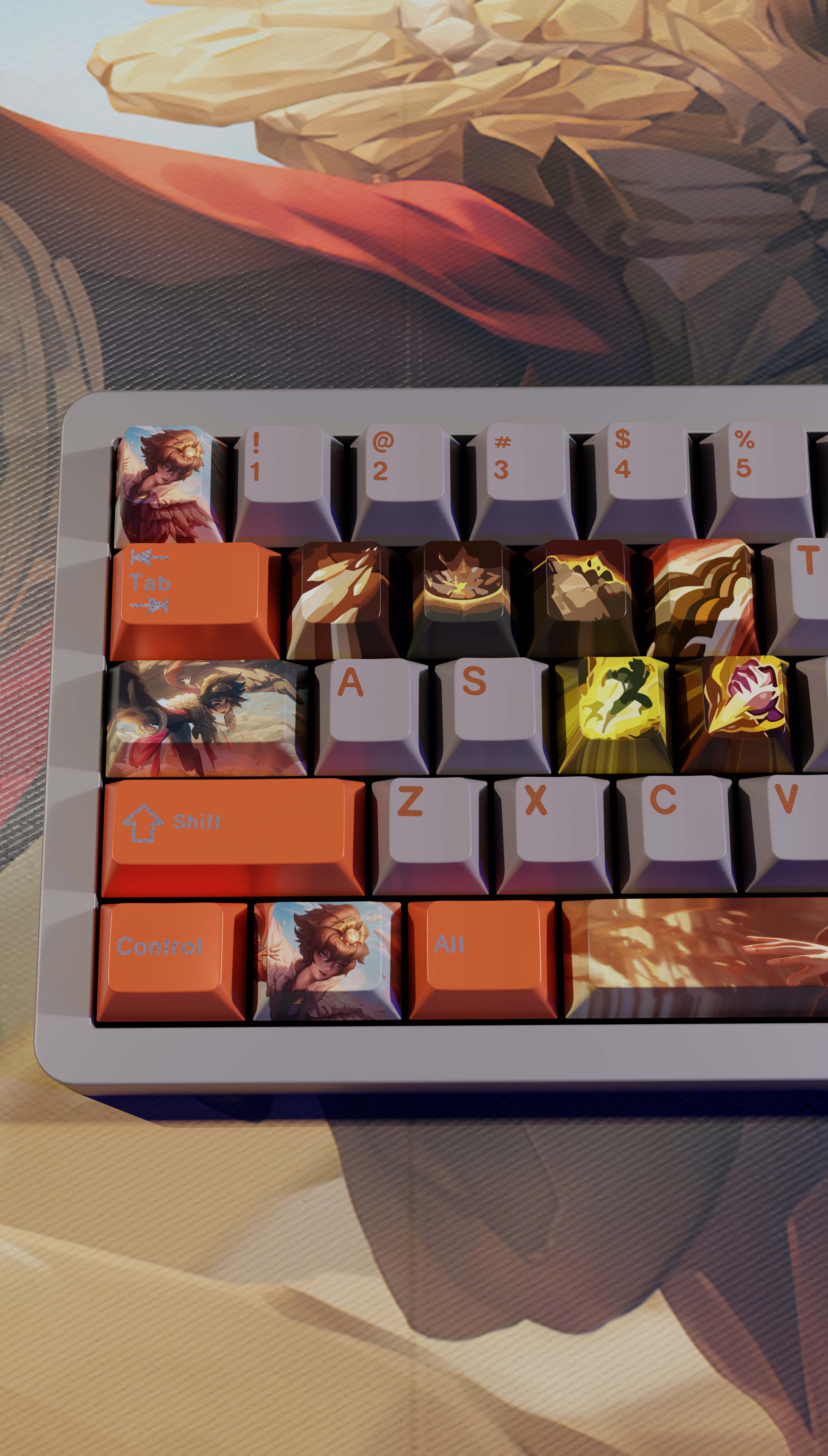 SPECIAL EDITION LEAGUE OF LEGENDS TALIYAH  KEYCAPS