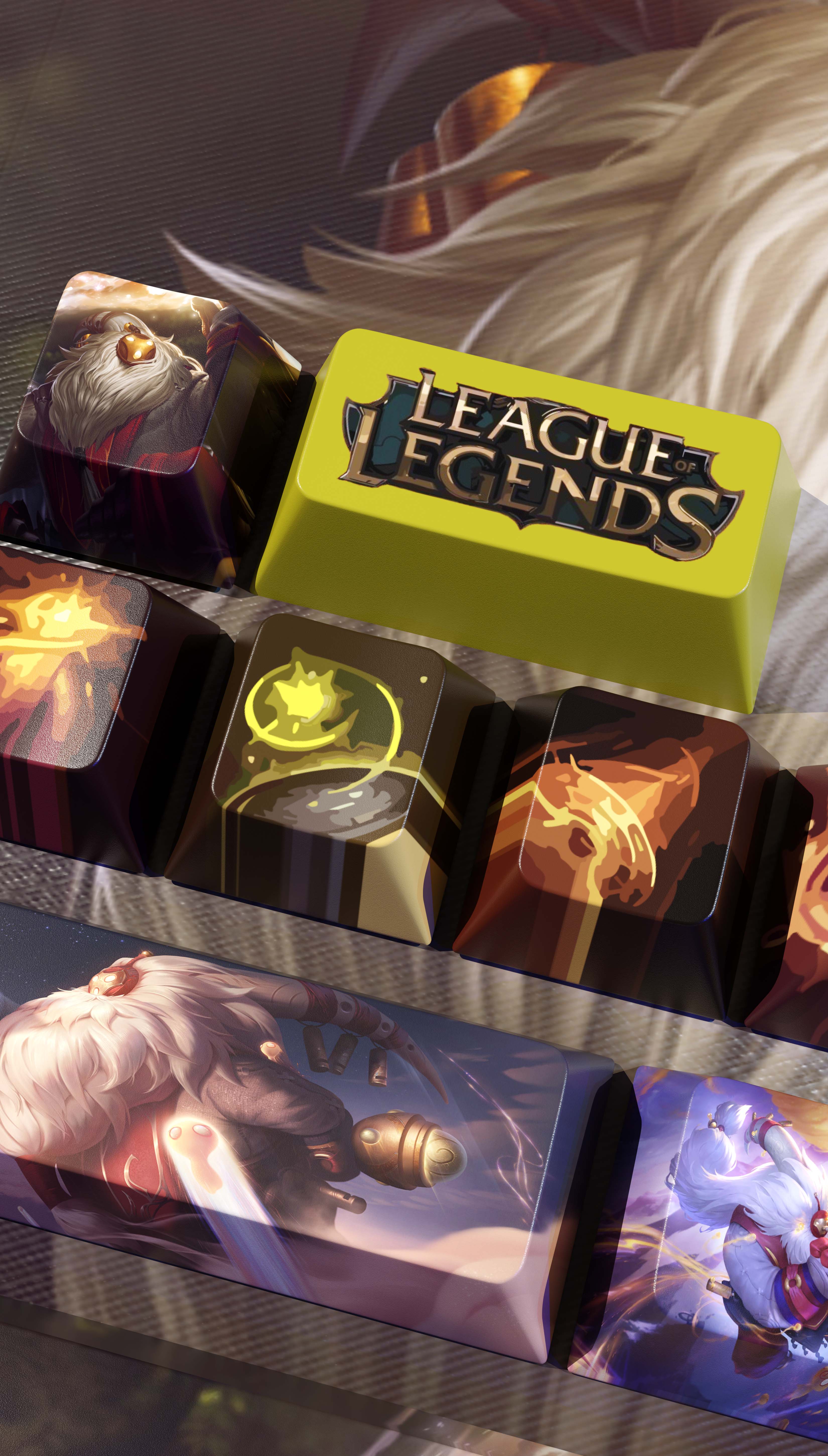 SPECIAL EDITION LEAGUE OF LEGENDS BARD KEYCAPS