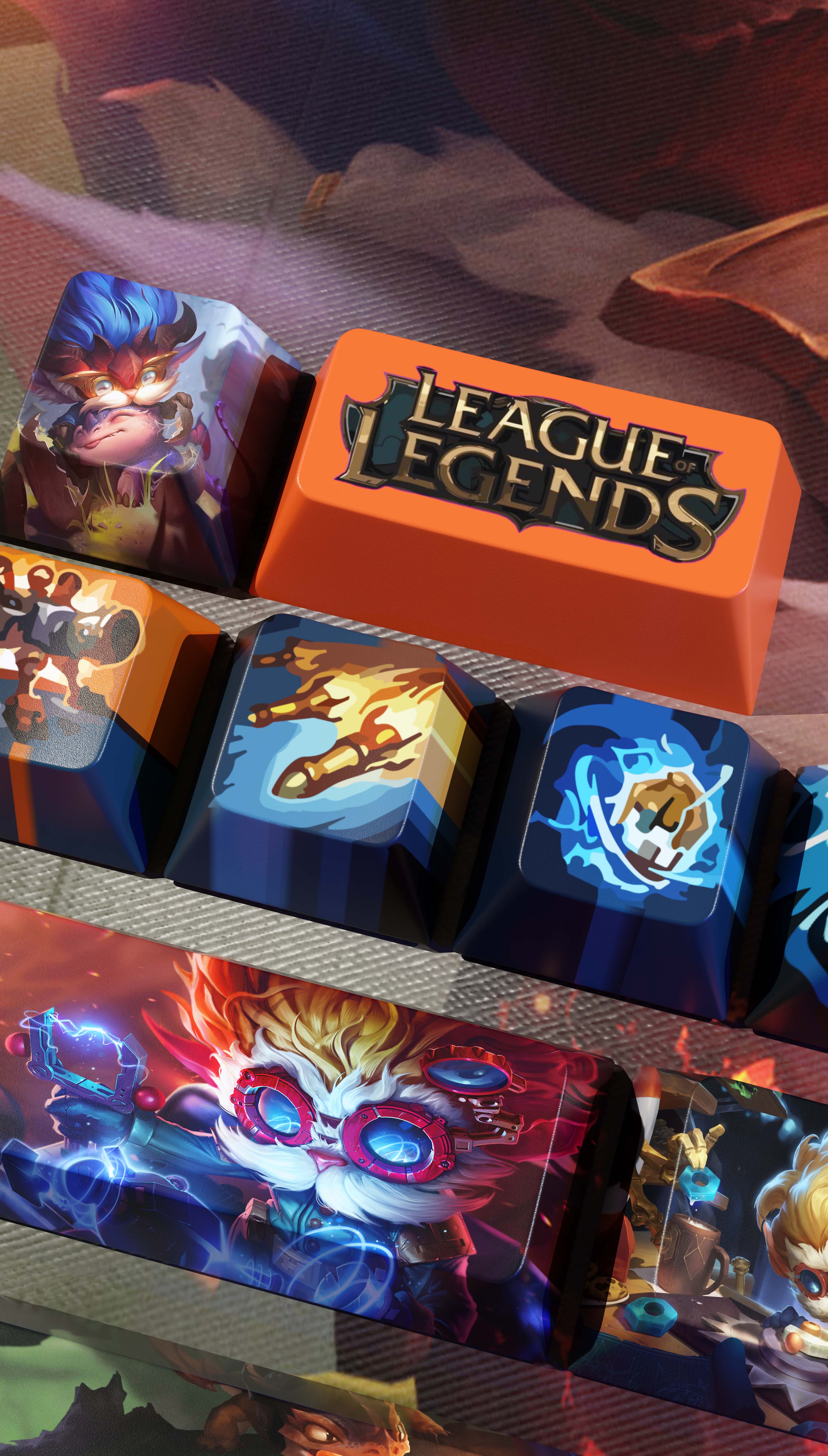 special edition League of Legends heimerdinger Keycaps