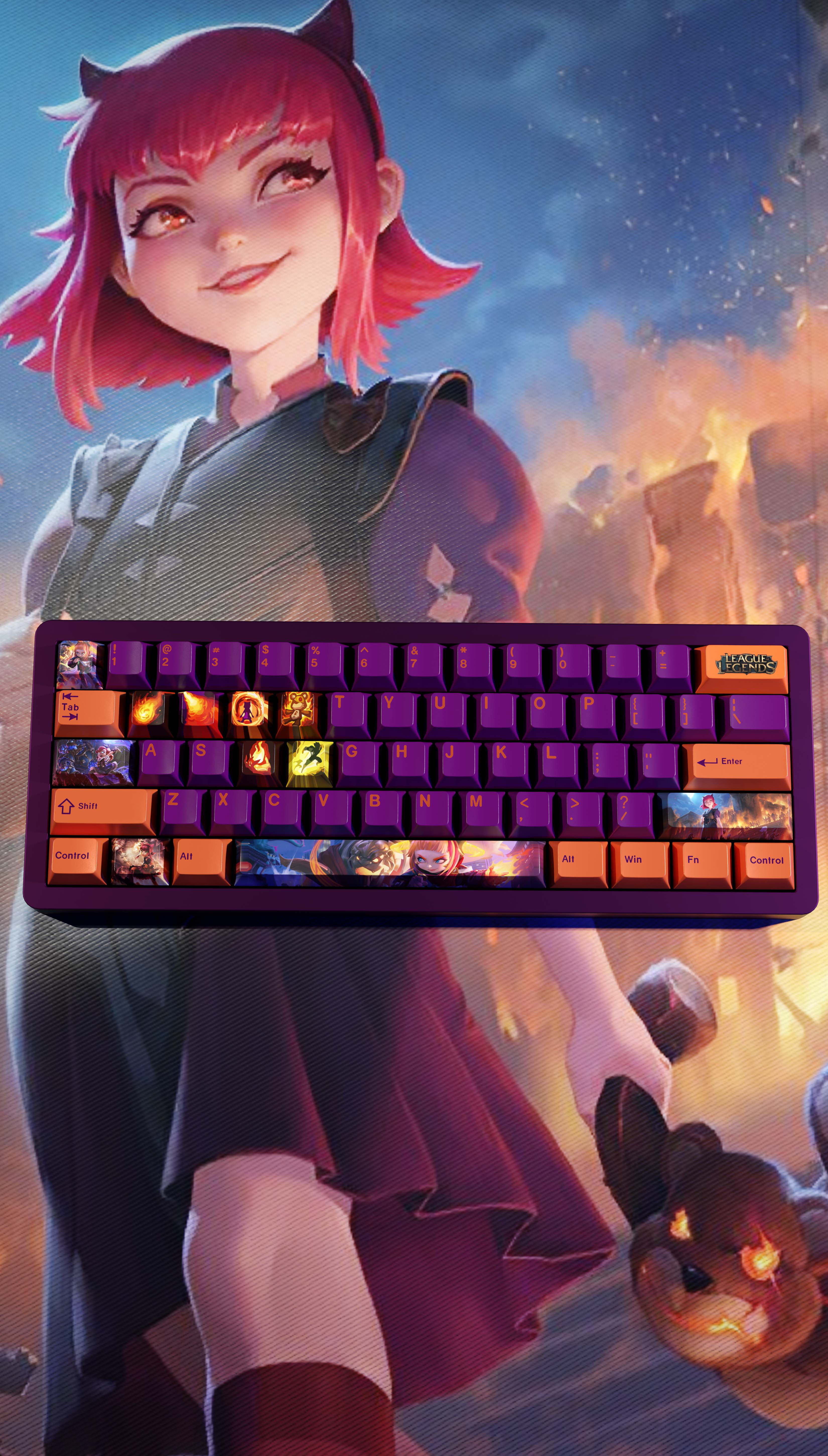 SPECIAL EDITION LEAGUE OF LEGENDS ANNIE KEYCAPS