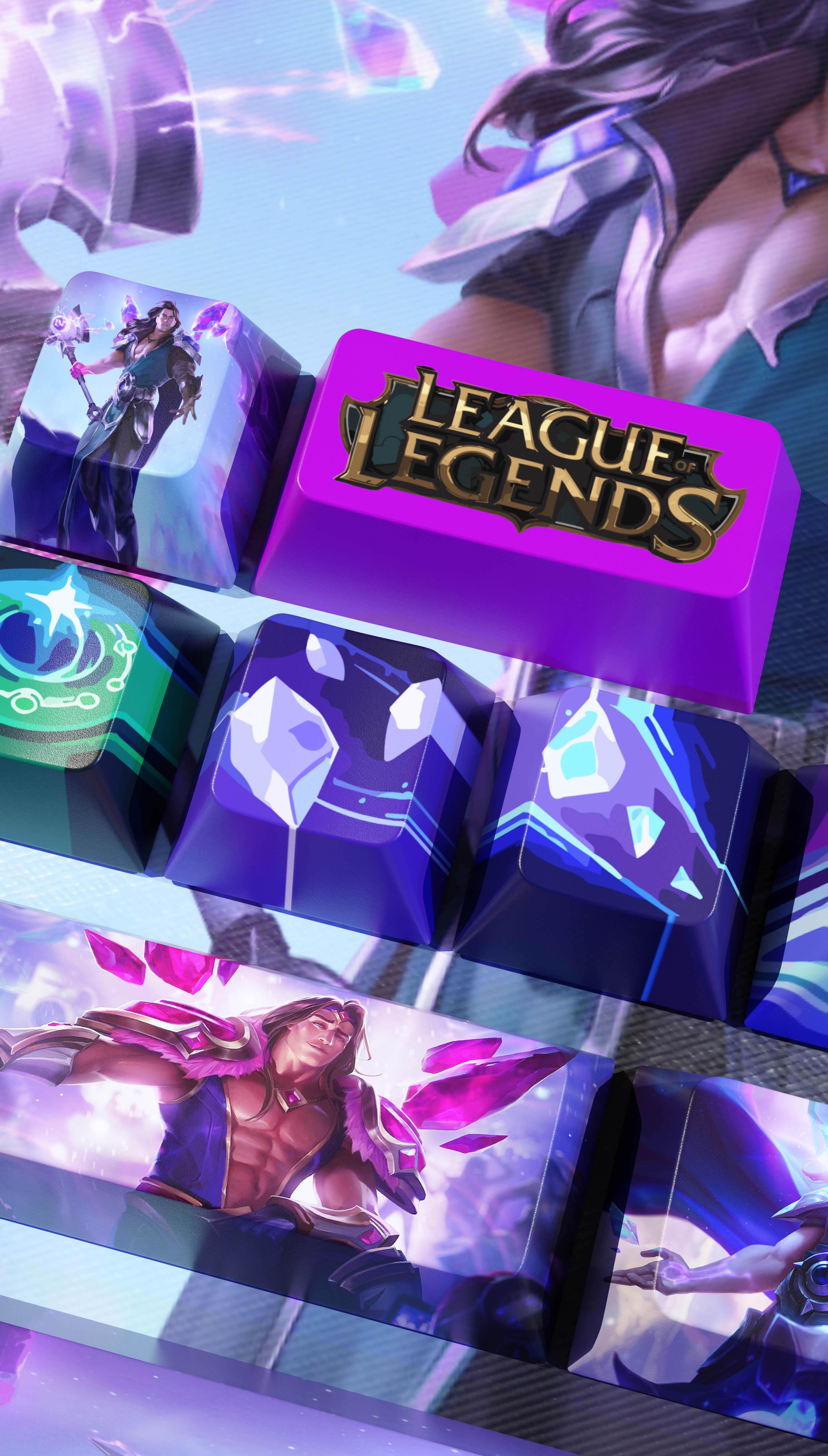 SPECIAL EDITION LEAGUE OF LEGENDS TARIC KEYCAPS