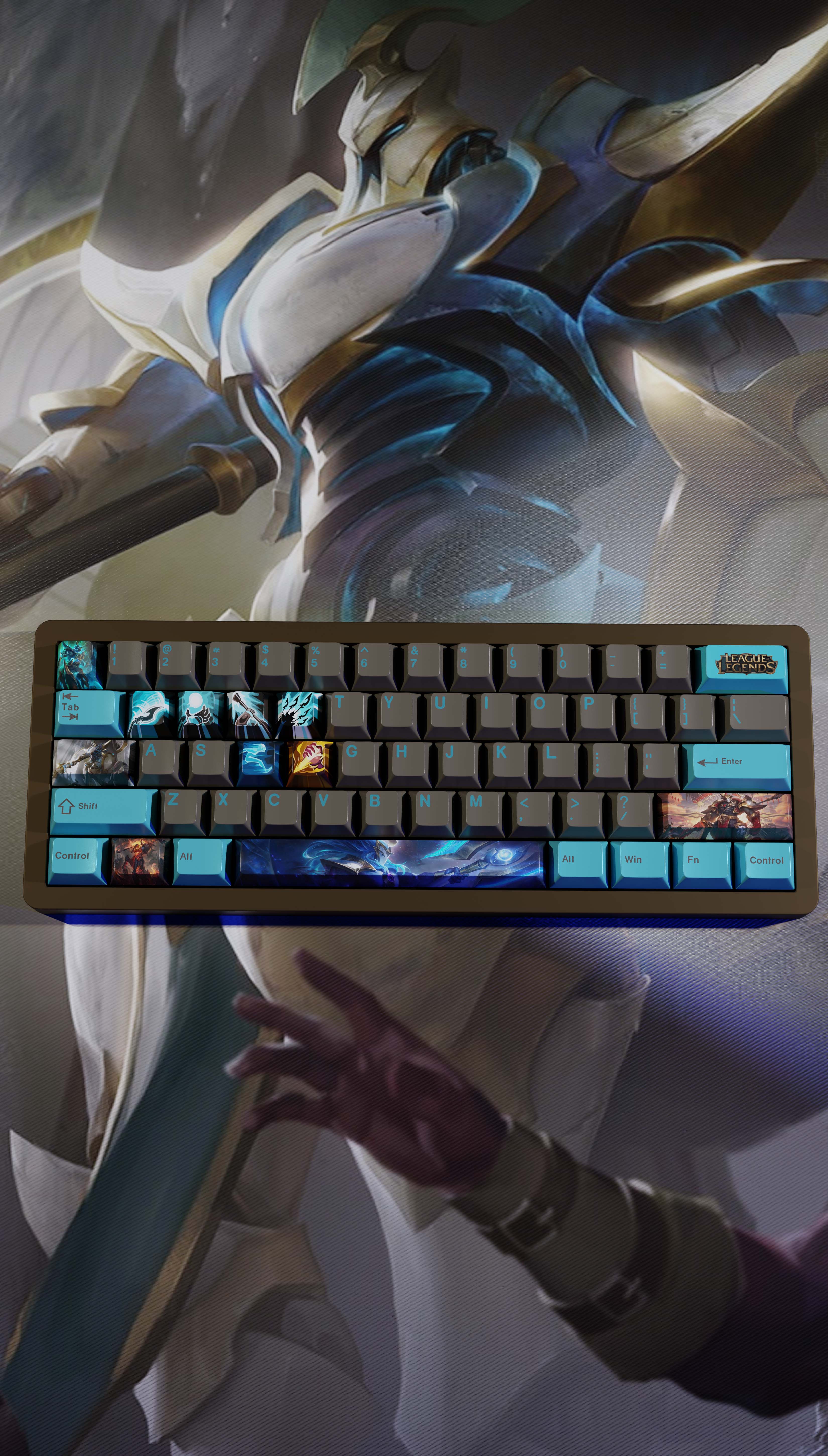 special edition League of Legends hecarim keycaps