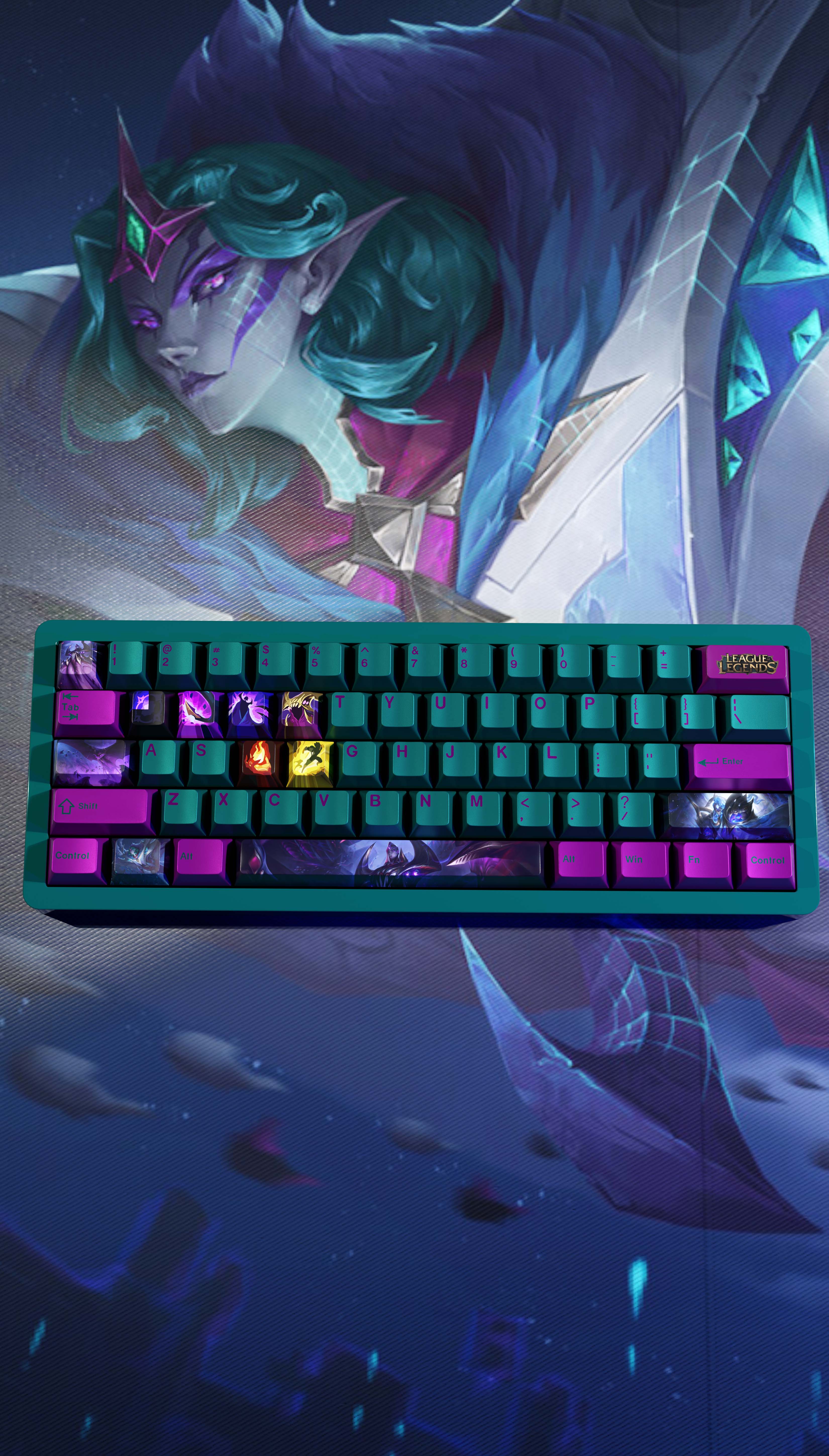 SPECIAL EDITION LEAGUE OF LEGENDS  BEL-VETH KEYCAPS