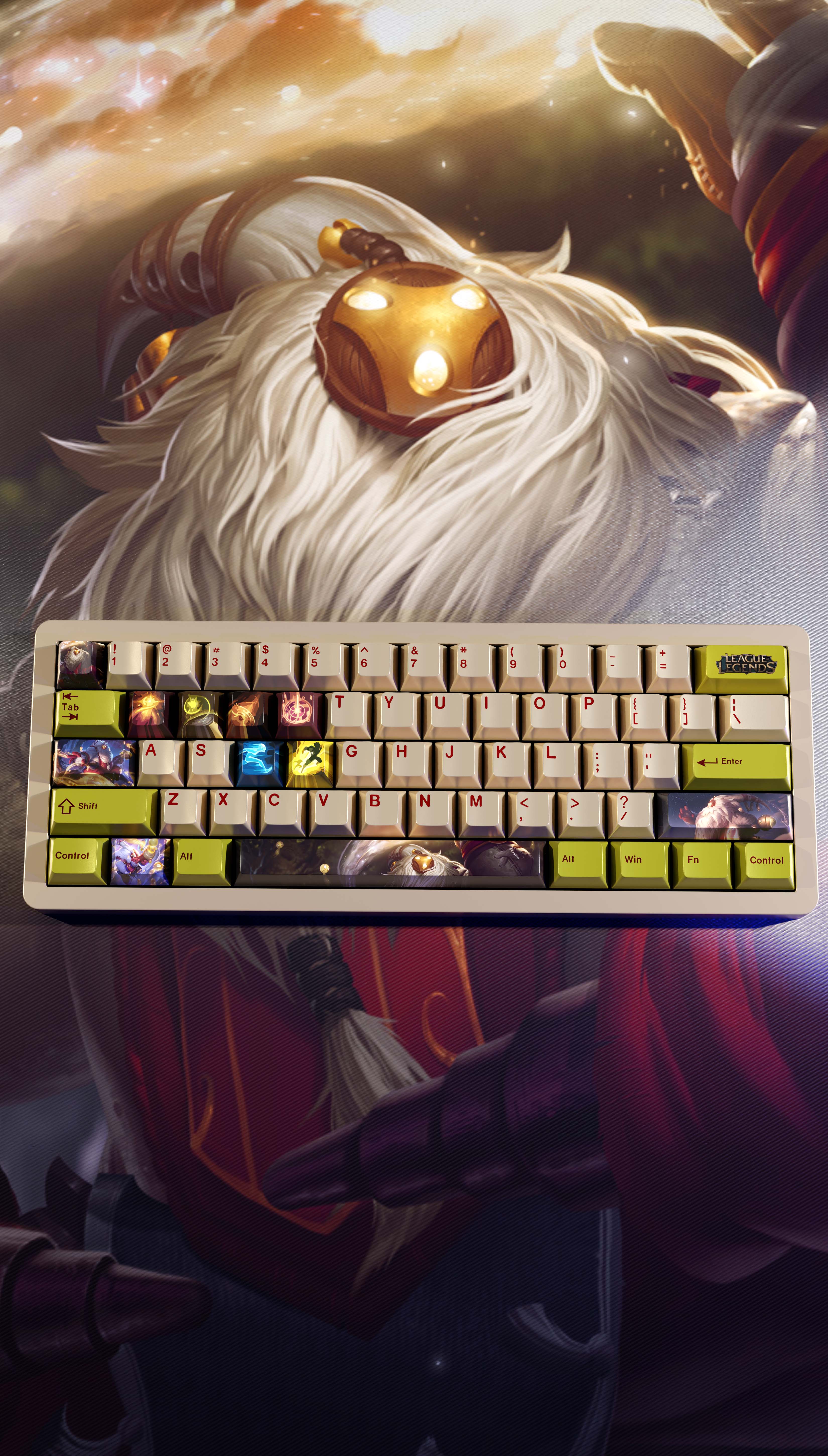 SPECIAL EDITION LEAGUE OF LEGENDS BARD KEYCAPS